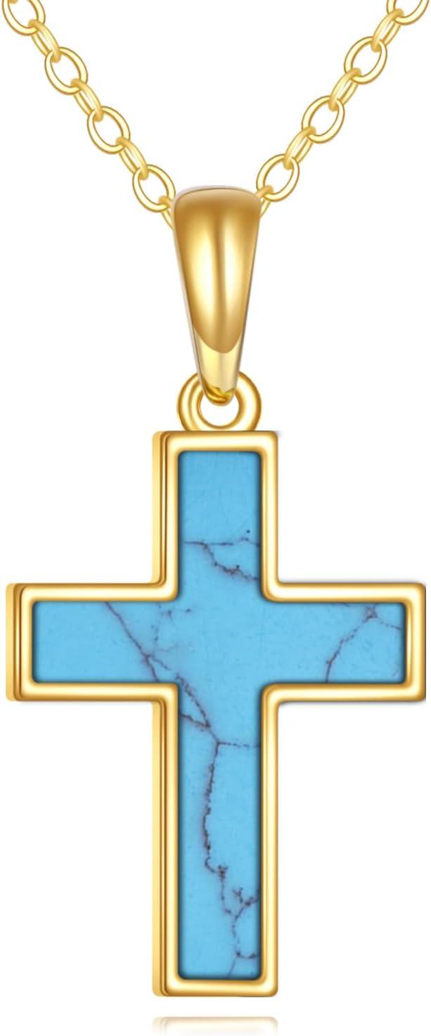Why we Love the KECHO​ 14K Gold Cross pendant Necklace