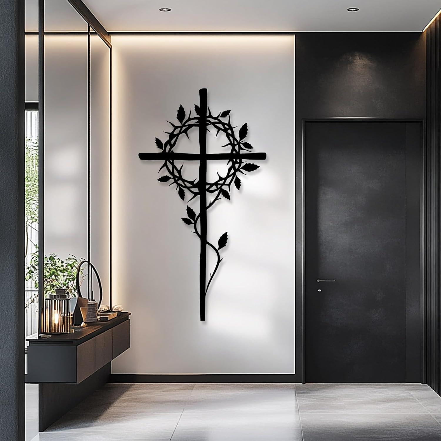 Our Review of the Crown of Thorns Metal Wall Cross Decor