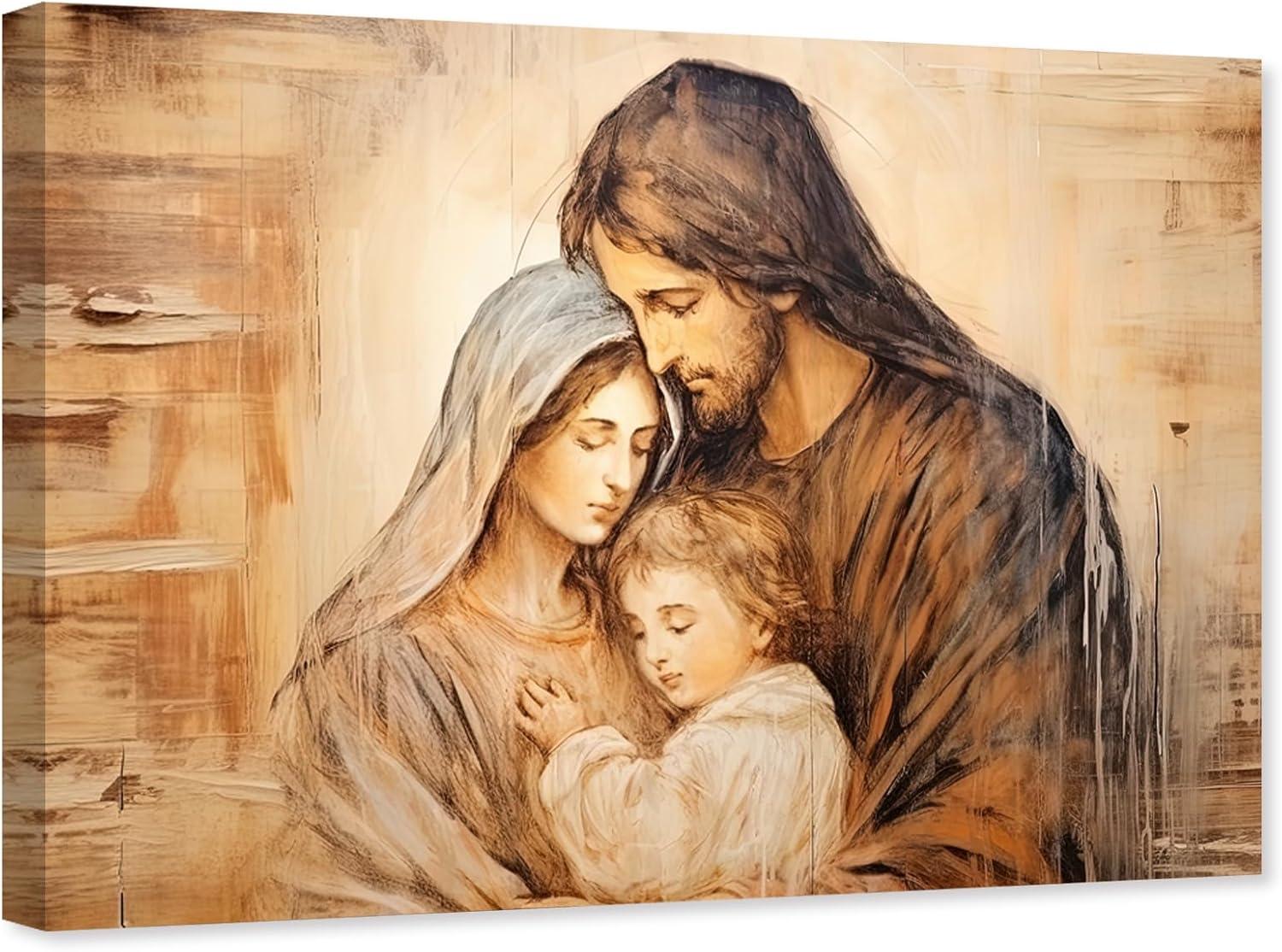 Our Honest Take on ARTZGX Holy Family Canvas Wall Art Review