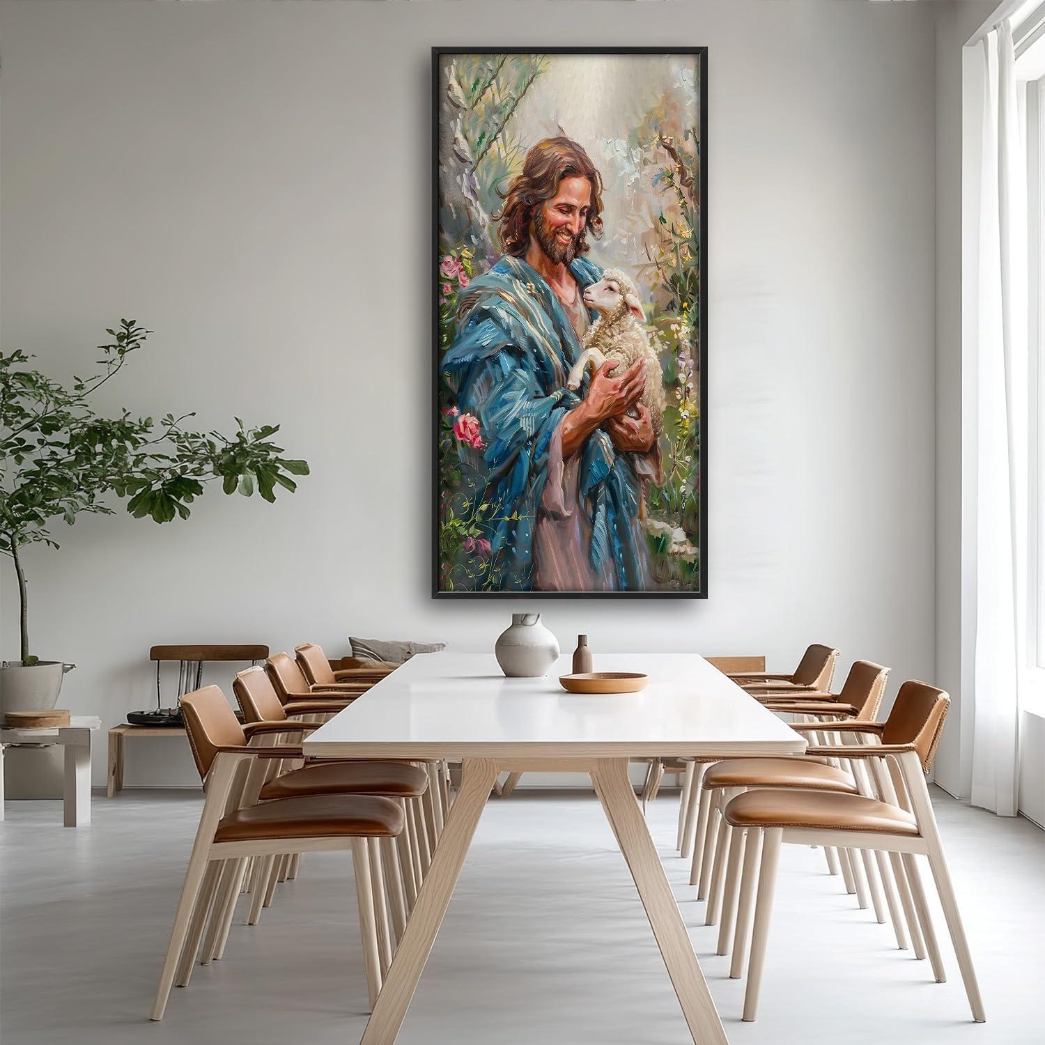 Our Review of Flintis Large Jesus Wall Art: Quality and Warmth