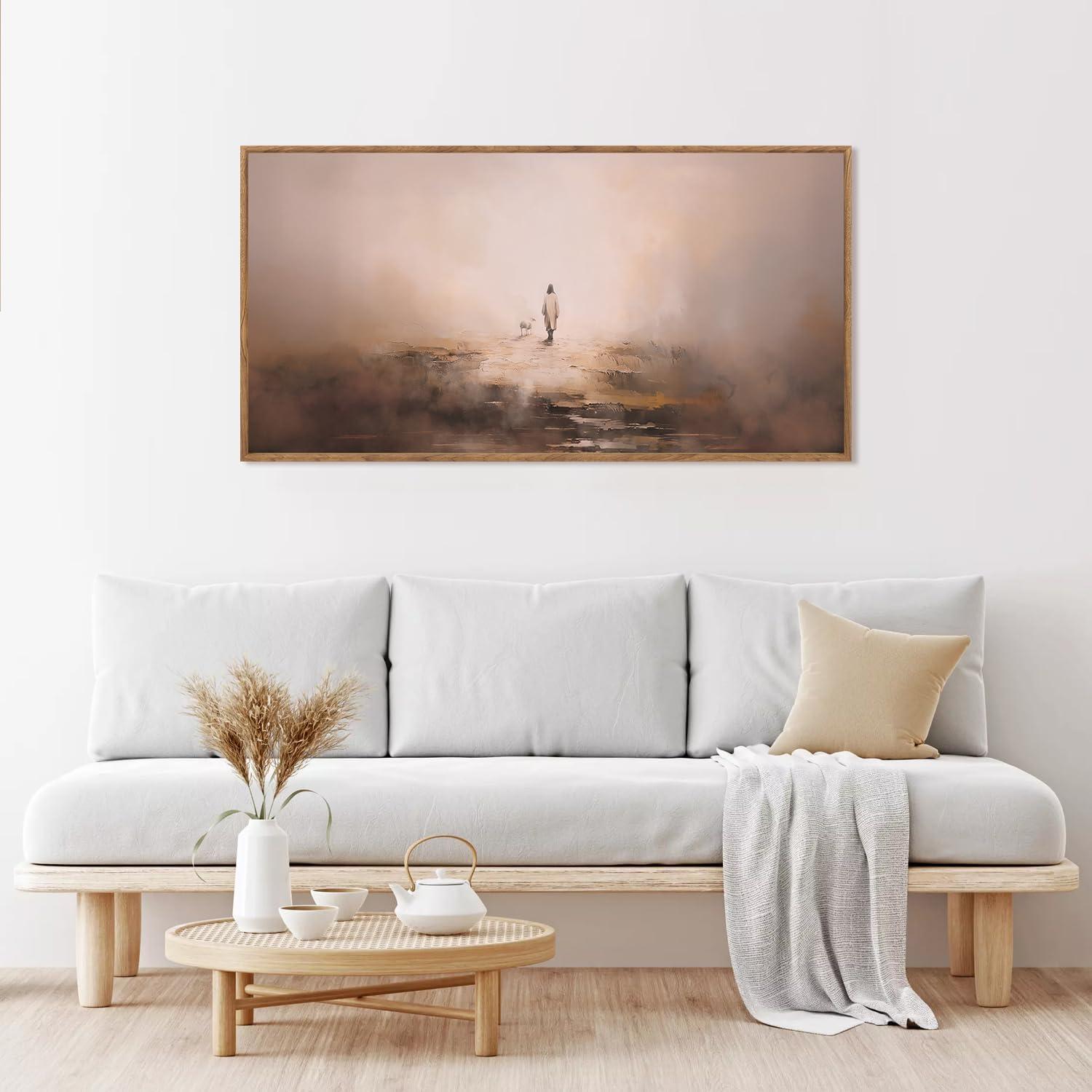 Our Review: Aurlan Jesus Framed Wall Art Inspires Faith & Warmth