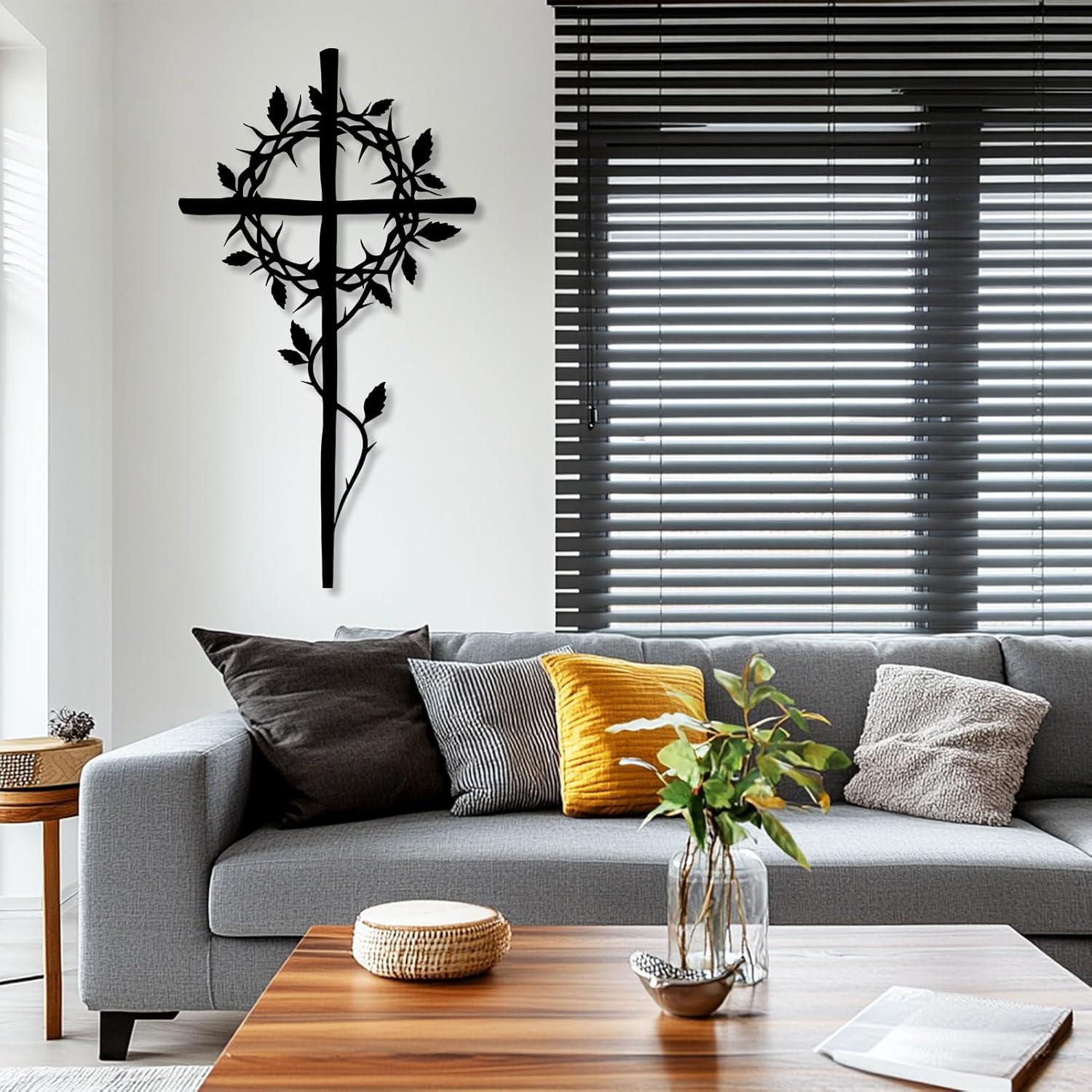 Our Review of the Crown of Thorns Metal Wall Cross Decor