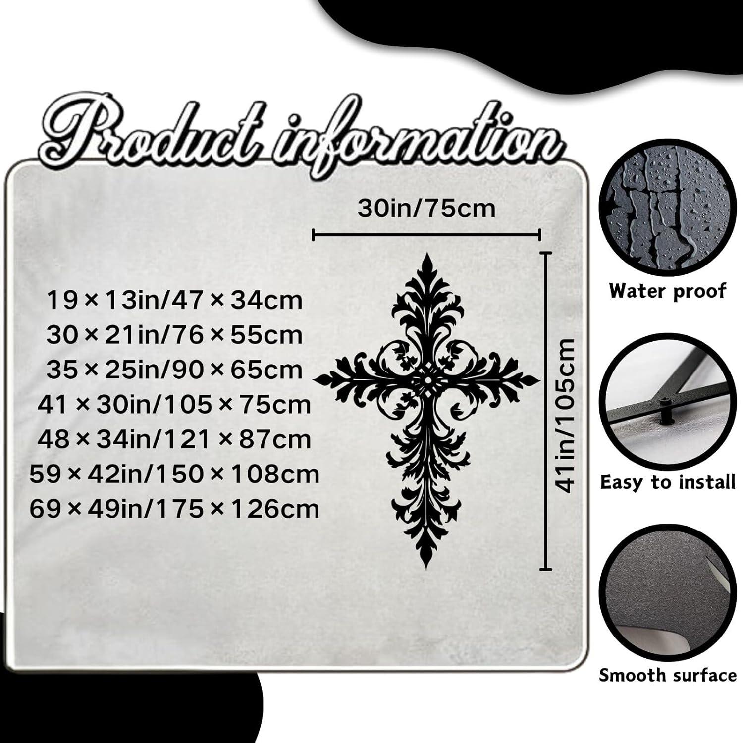 Why We Love the ENJOYOO Metal Cross Wall Art for Any Space