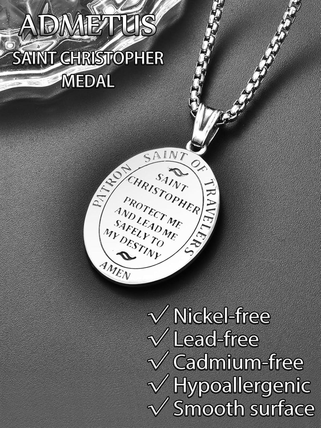 Our Honest Take on ADMETUS 925 Sterling Silver Patron Saint Necklace