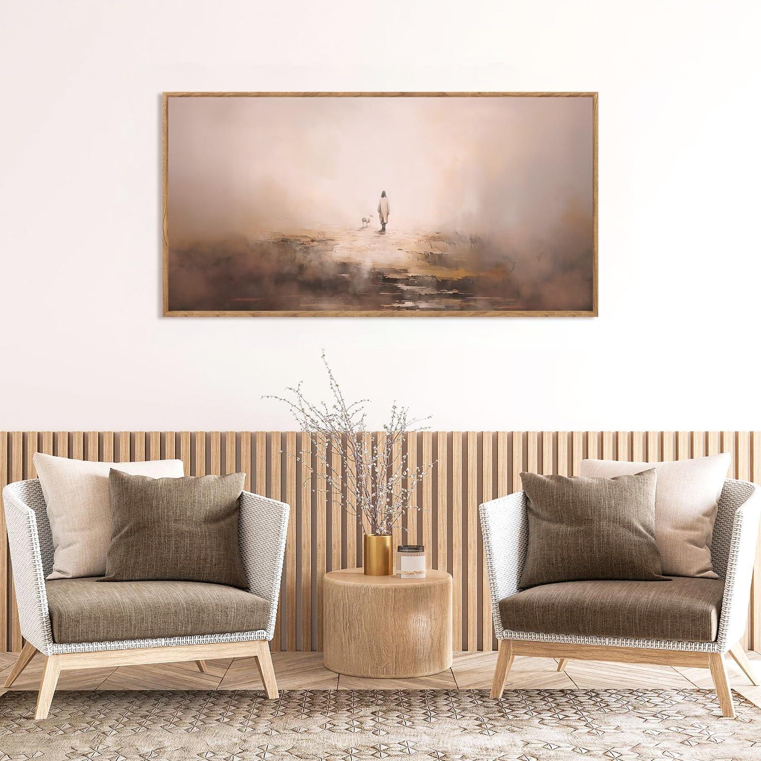 Our Review: Aurlan Jesus Framed Wall Art Inspires Faith & Warmth