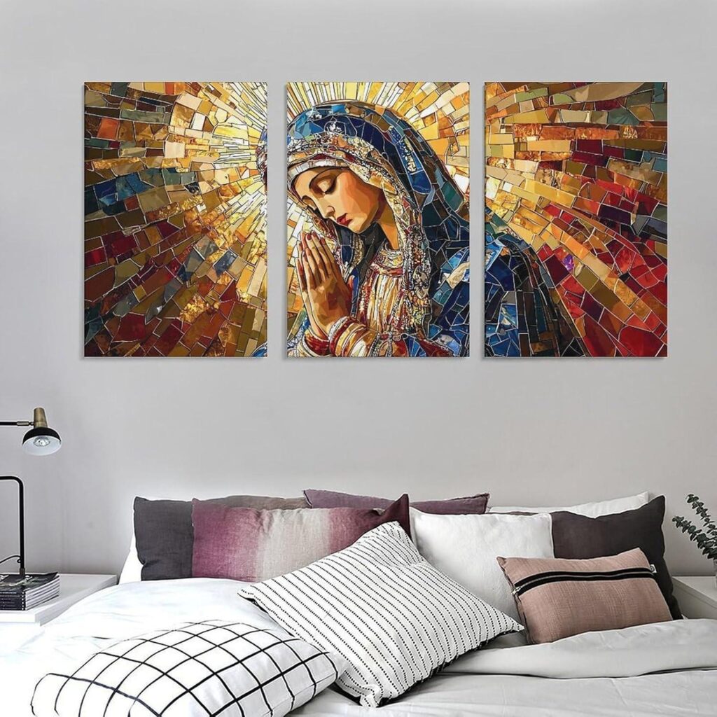 Our Honest Review: 9W Blessed Virgin Mary Canvas Set - Bible Lift ...