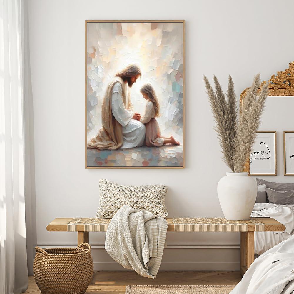 Our⁢ honest Review of​ Fchen Art's Encouraging ‌Jesus Prayer Wall Art