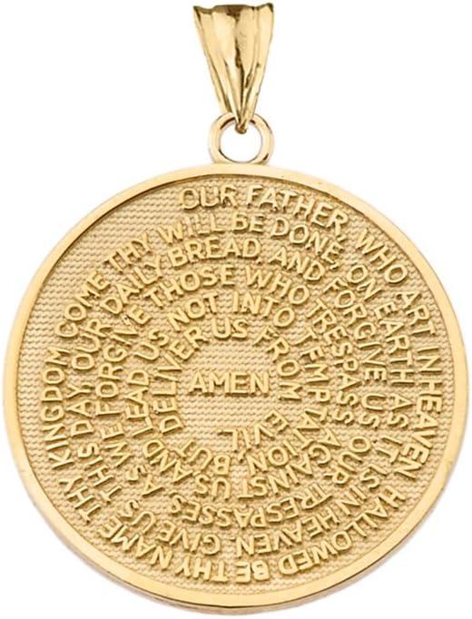 Why We Love the 14k Gold Lord's Prayer Medallion Together