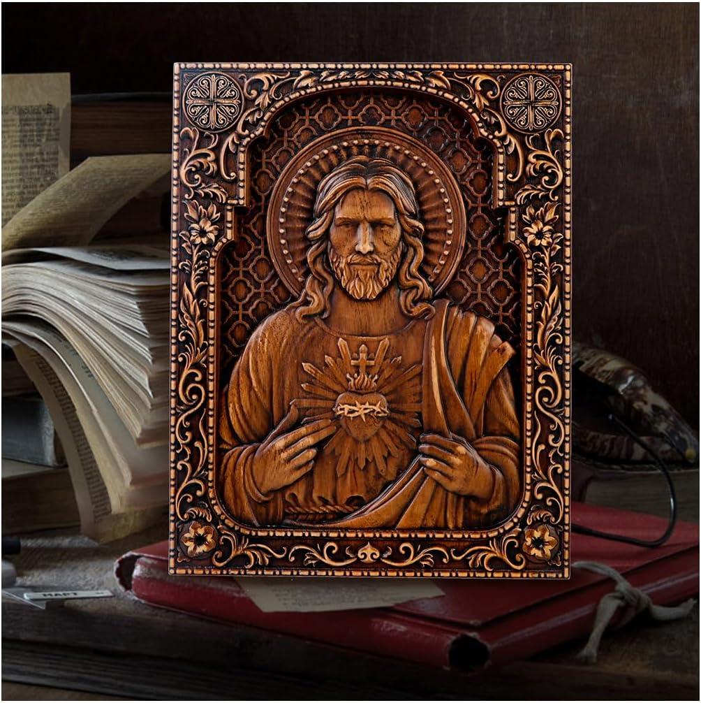 our Review of the Sacred heart of Jesus Wood Sculpture Gift