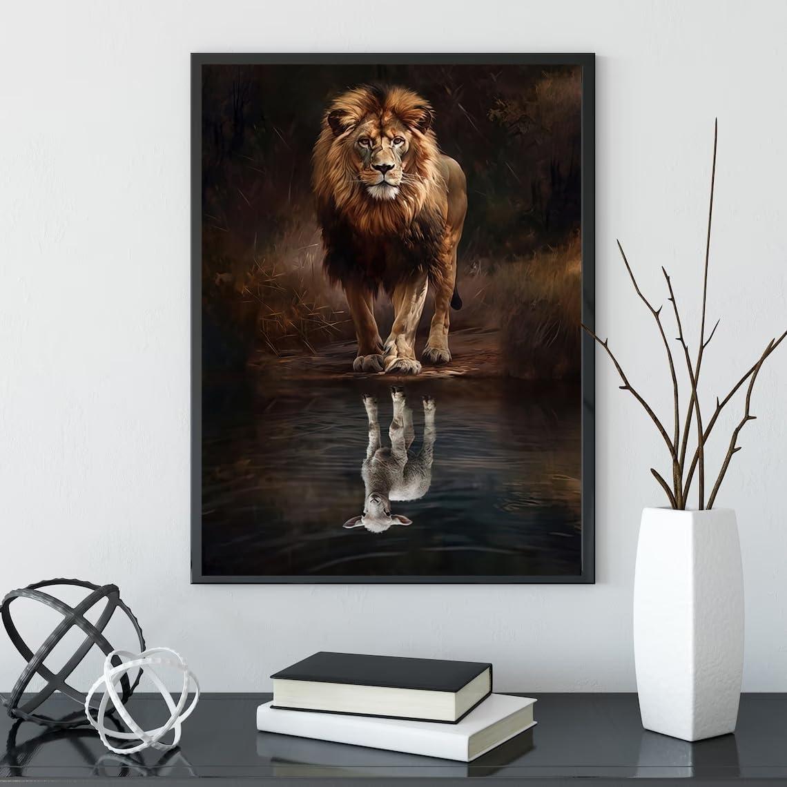 Our​ Review of the Lion and Lamb Christian Wall Art for​ home Decor
