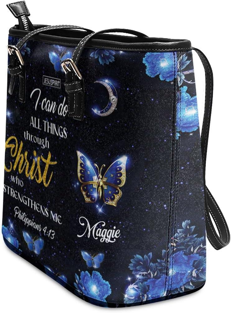 Our Review of jesuspirit Personalized Leather Tote Bags for Women