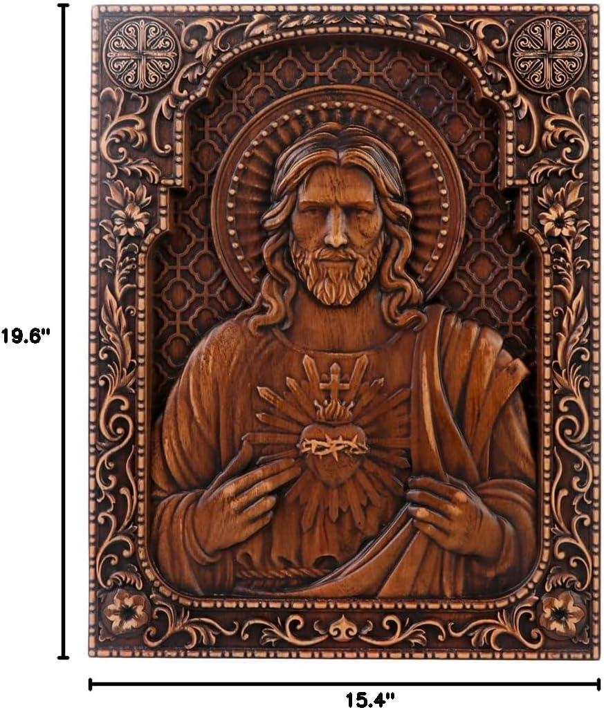Our⁣ Review of the Sacred Heart of Jesus Wood ‍Sculpture Gift