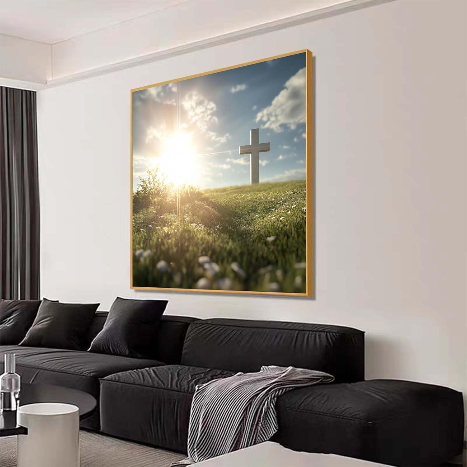 Our Review of the Cross Canvas Wall Decor: Brighten your Space
