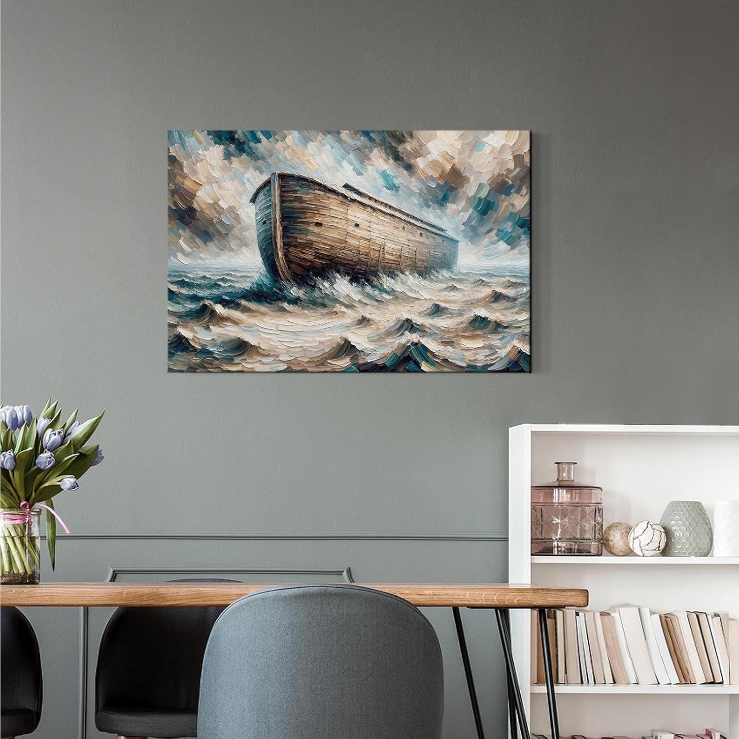 Our Review: Inspiring Noah's Ark Christian Canvas Wall Art