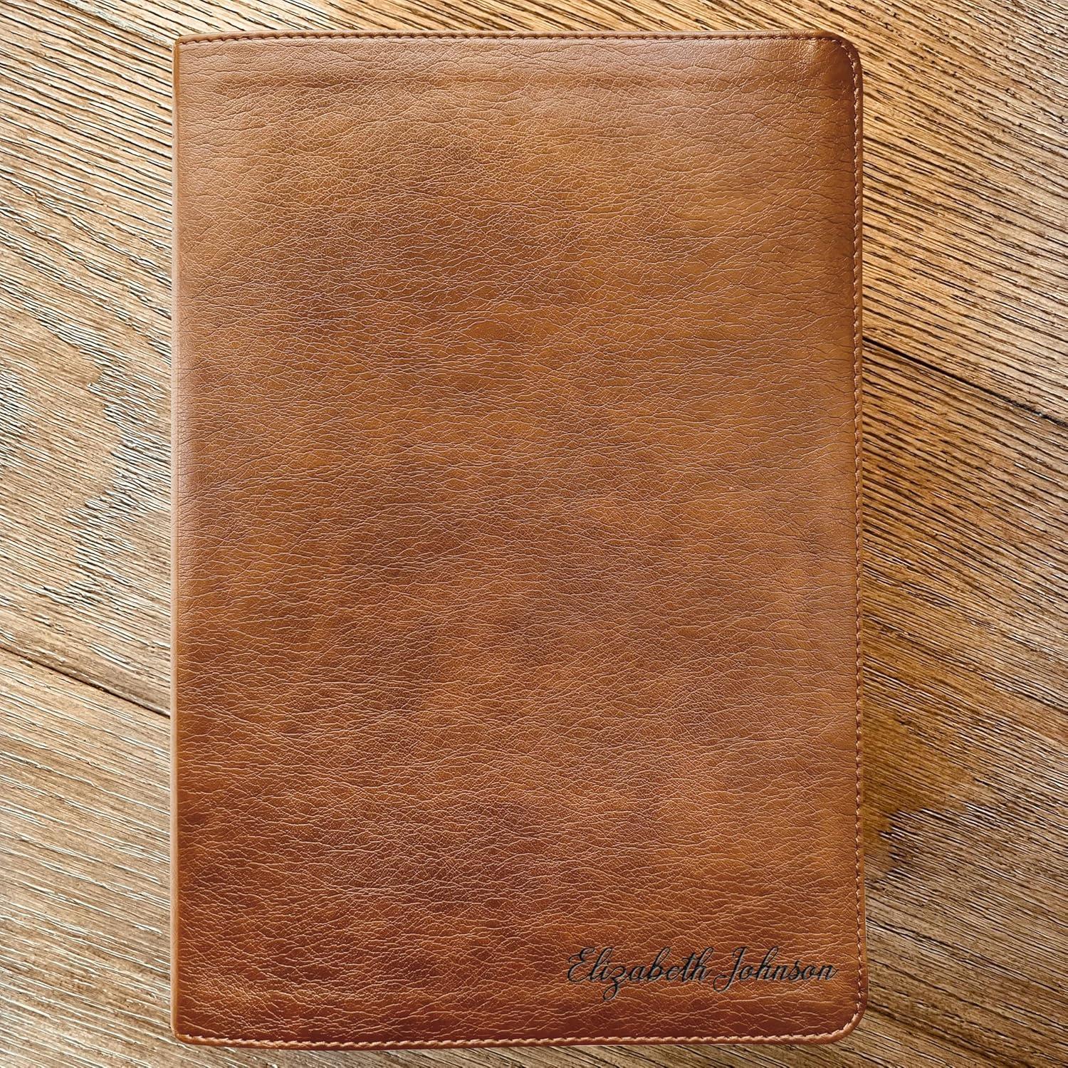 Why We Love the Personalized NLT Large Print Bible Gift