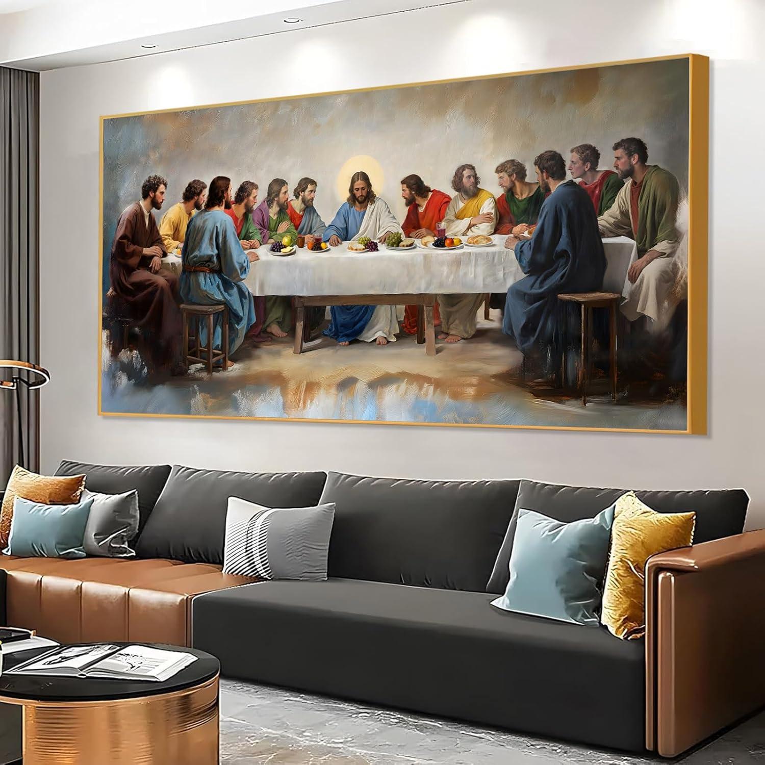 Our Review of The Last Supper Canvas: Elegant Christian Wall Art