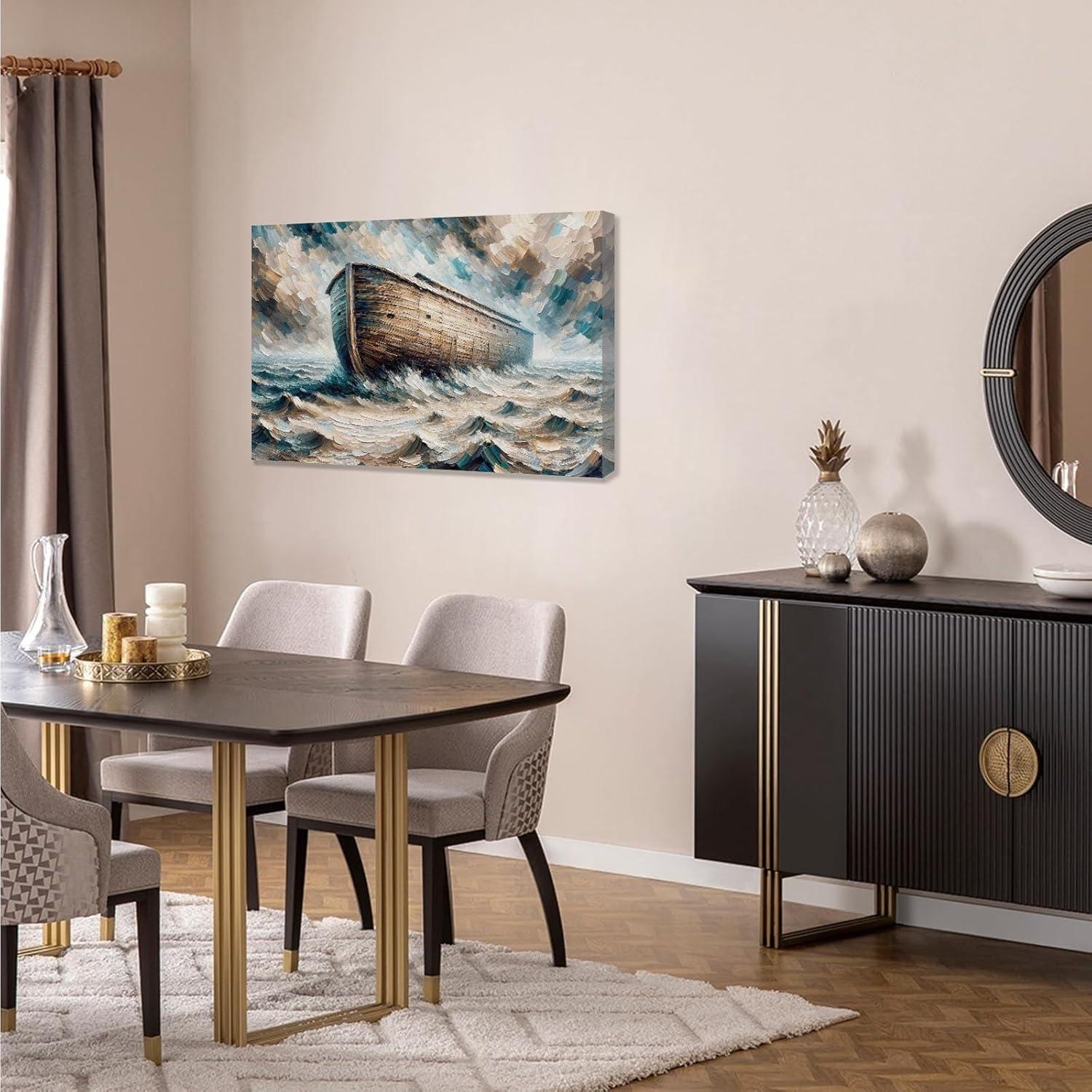 Our Review: Inspiring Noah's Ark Christian Canvas Wall Art