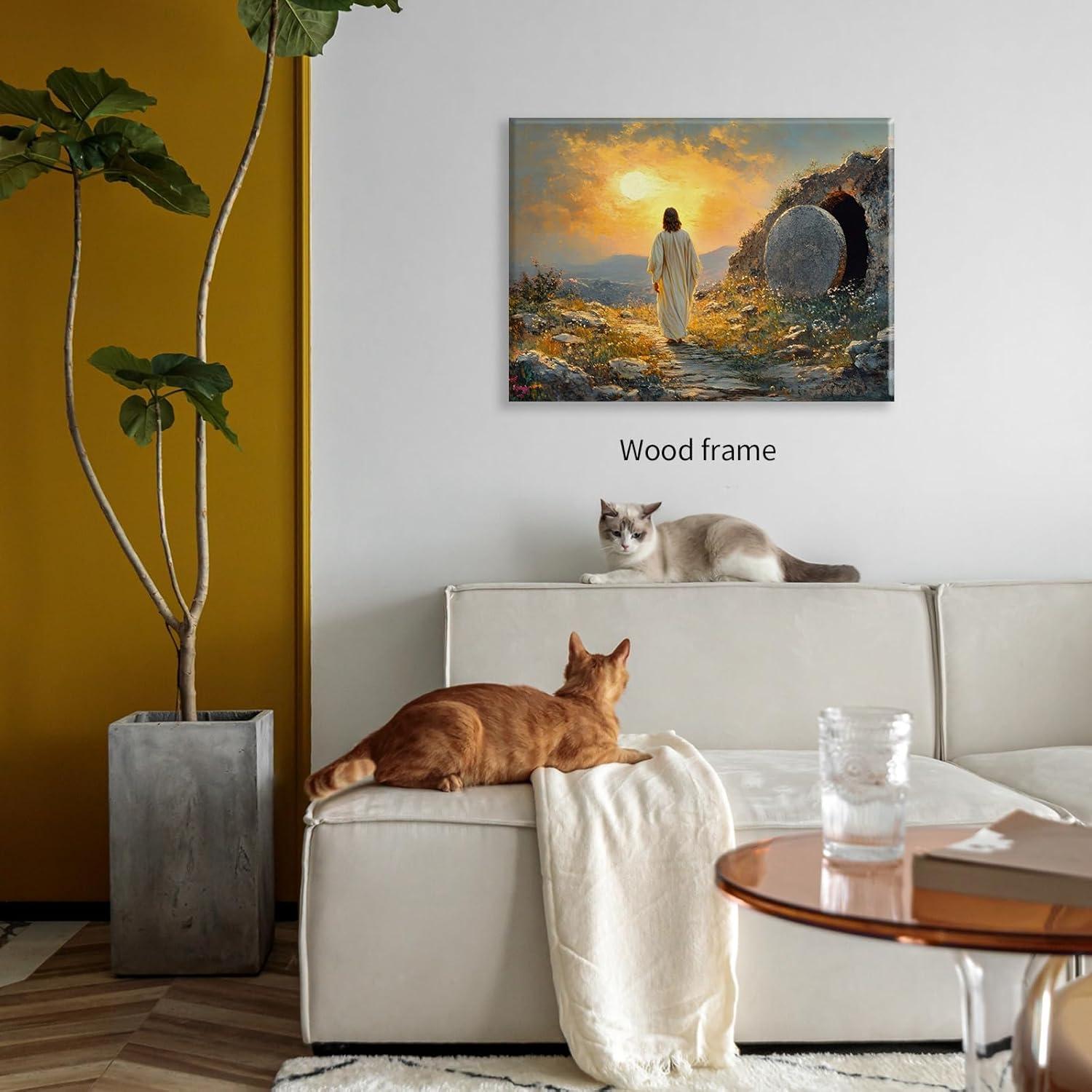 Our Honest Review of the Resurrected Savior ​Christian Canvas Art