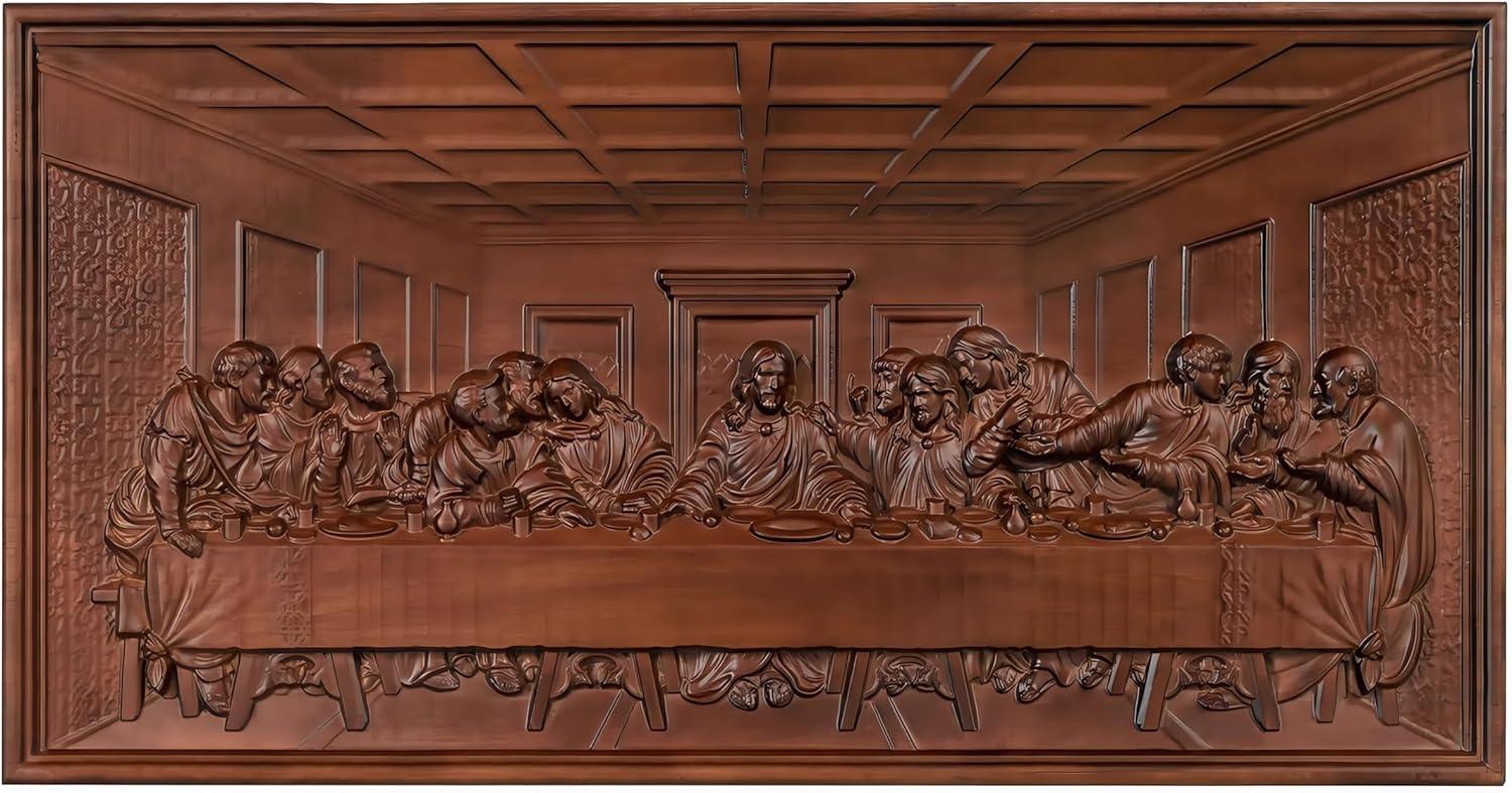 Our Review of The Last Supper⁤ Handcrafted Wooden Wall Art Decor