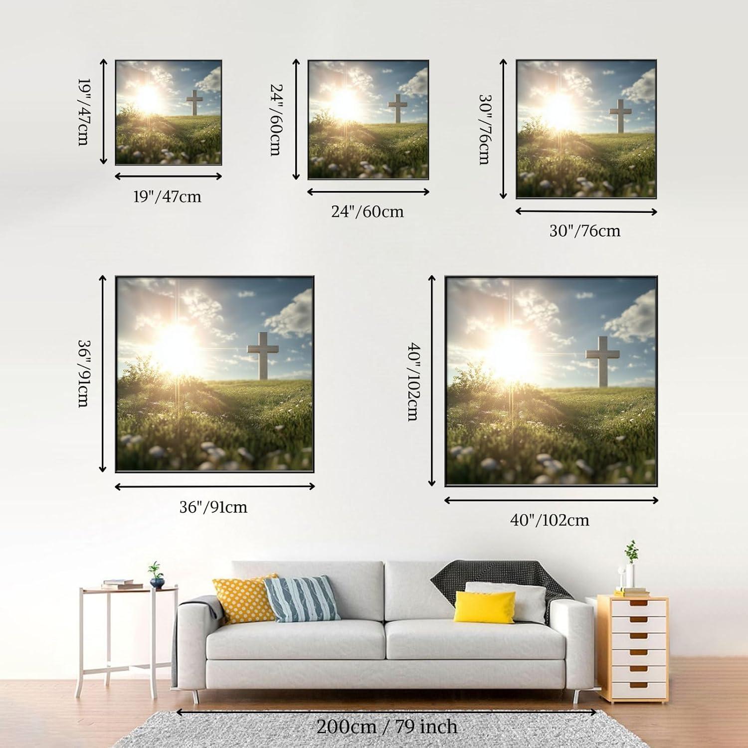 Our Review of the Cross Canvas Wall Decor: Brighten Your Space