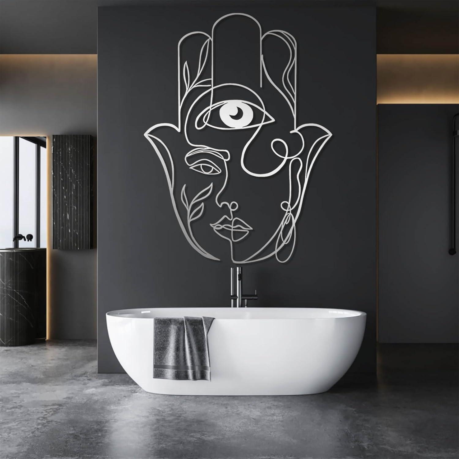 Why We⁢ Love the Hamsa Metal Wall​ Art for Our Spiritual Space