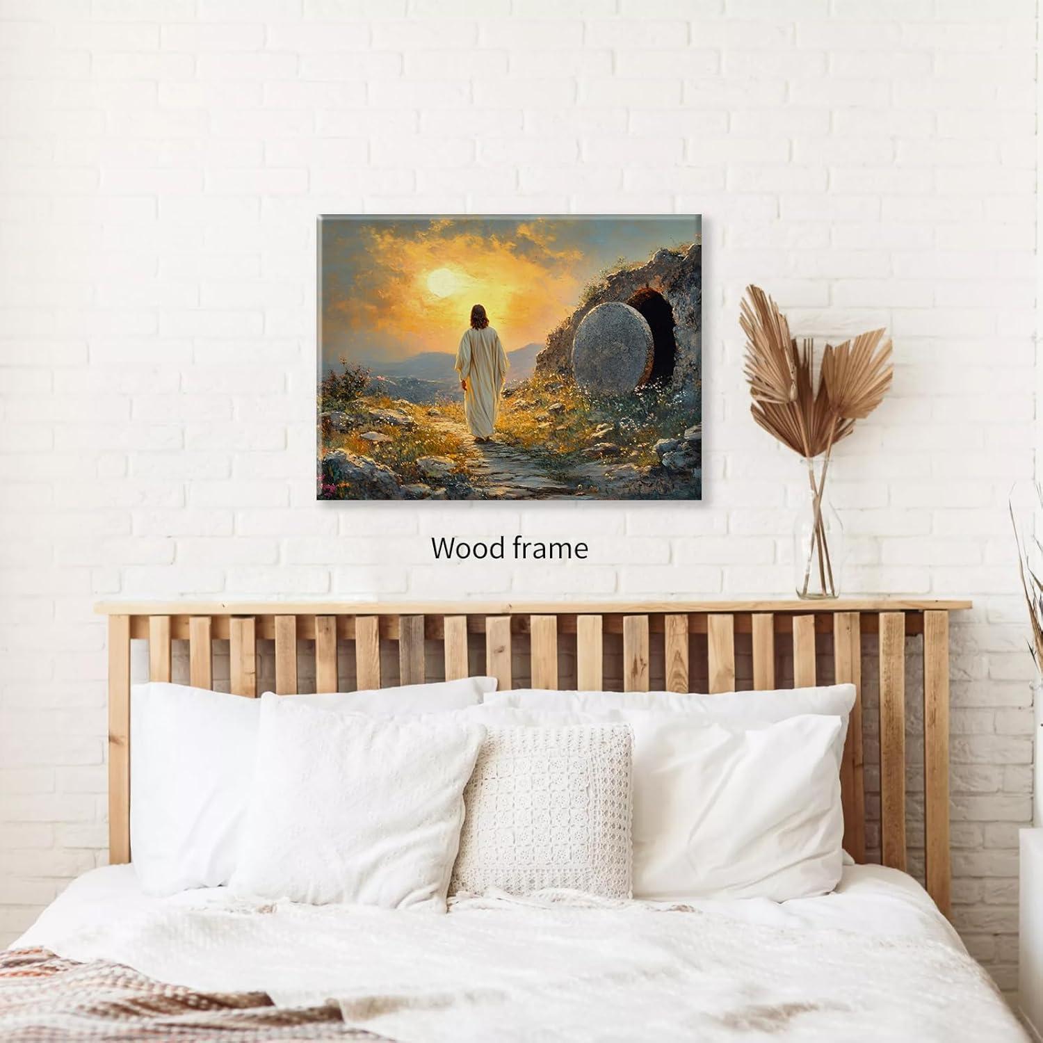our Honest Review of the Resurrected Savior Christian Canvas Art
