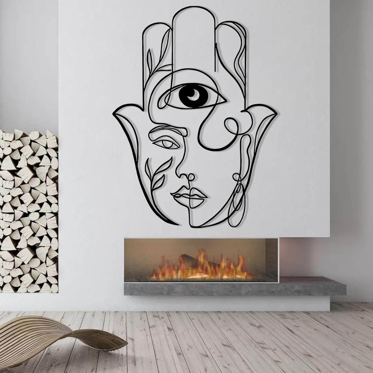 Why We ⁣Love the Hamsa Metal Wall Art for⁢ Our Spiritual Space