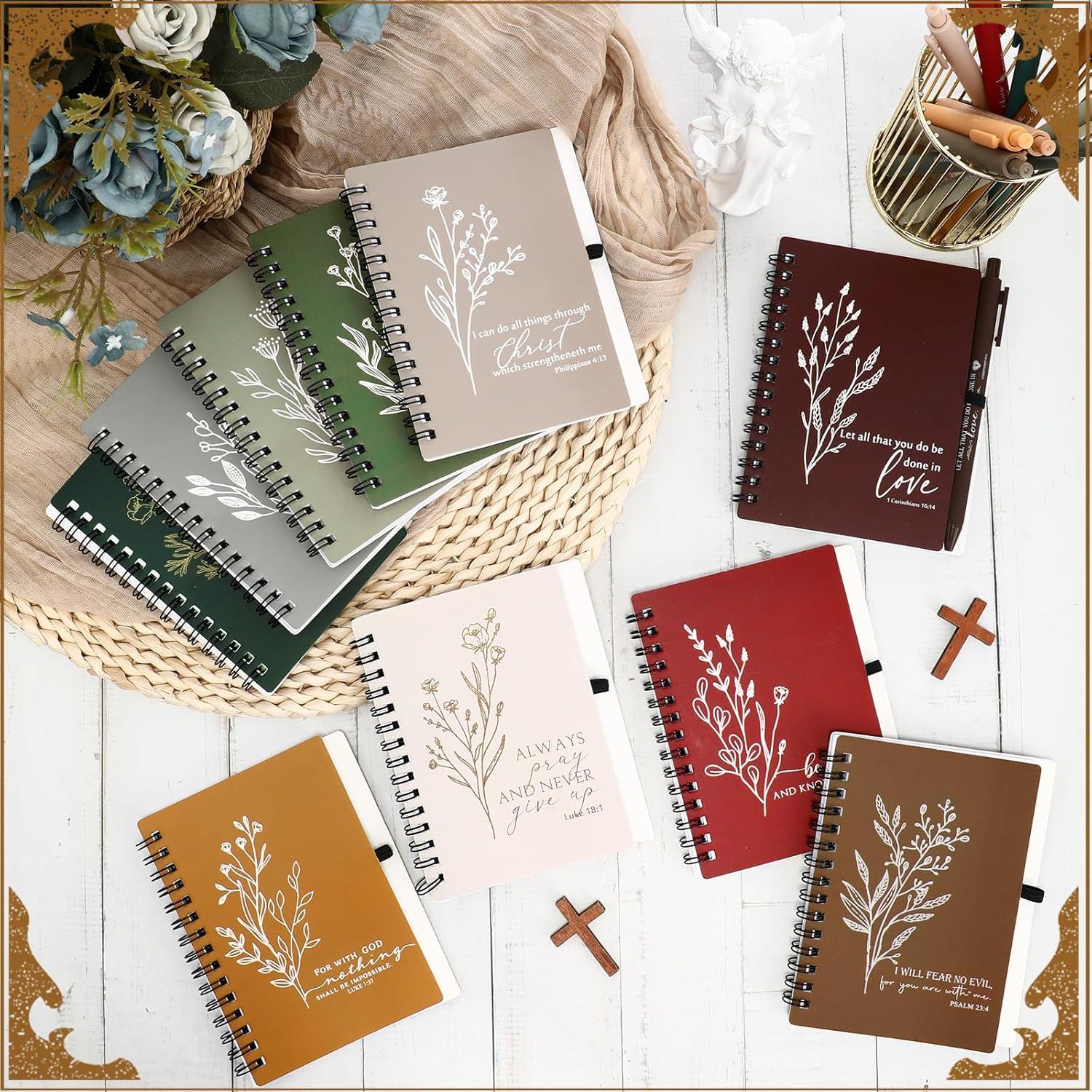 Our Review of the 160-Pc Christian Prayer‌ Spiral Journal Set