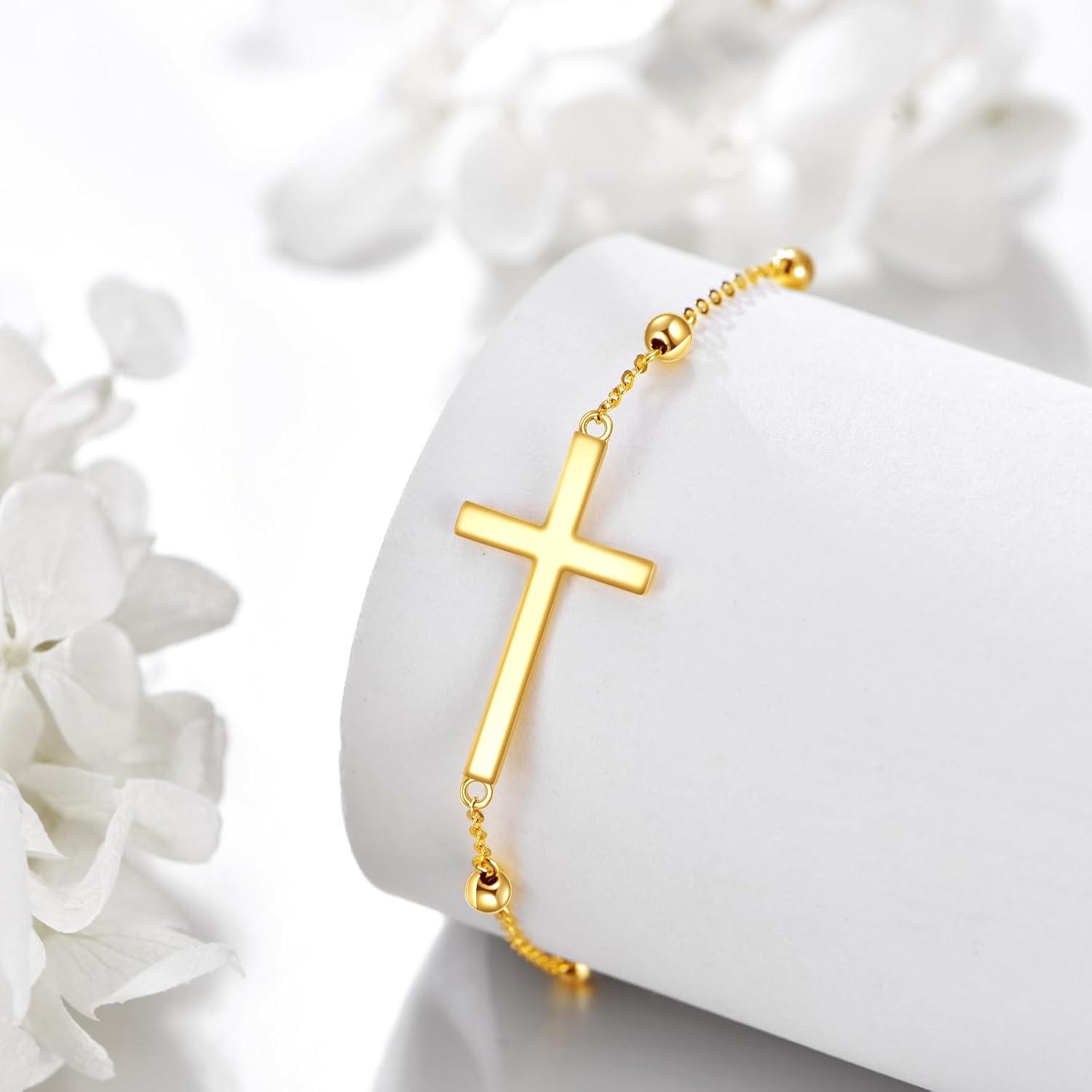 Our Honest Take on‍ the ‍KECHO 14k​ Gold cross​ Bracelet for Women