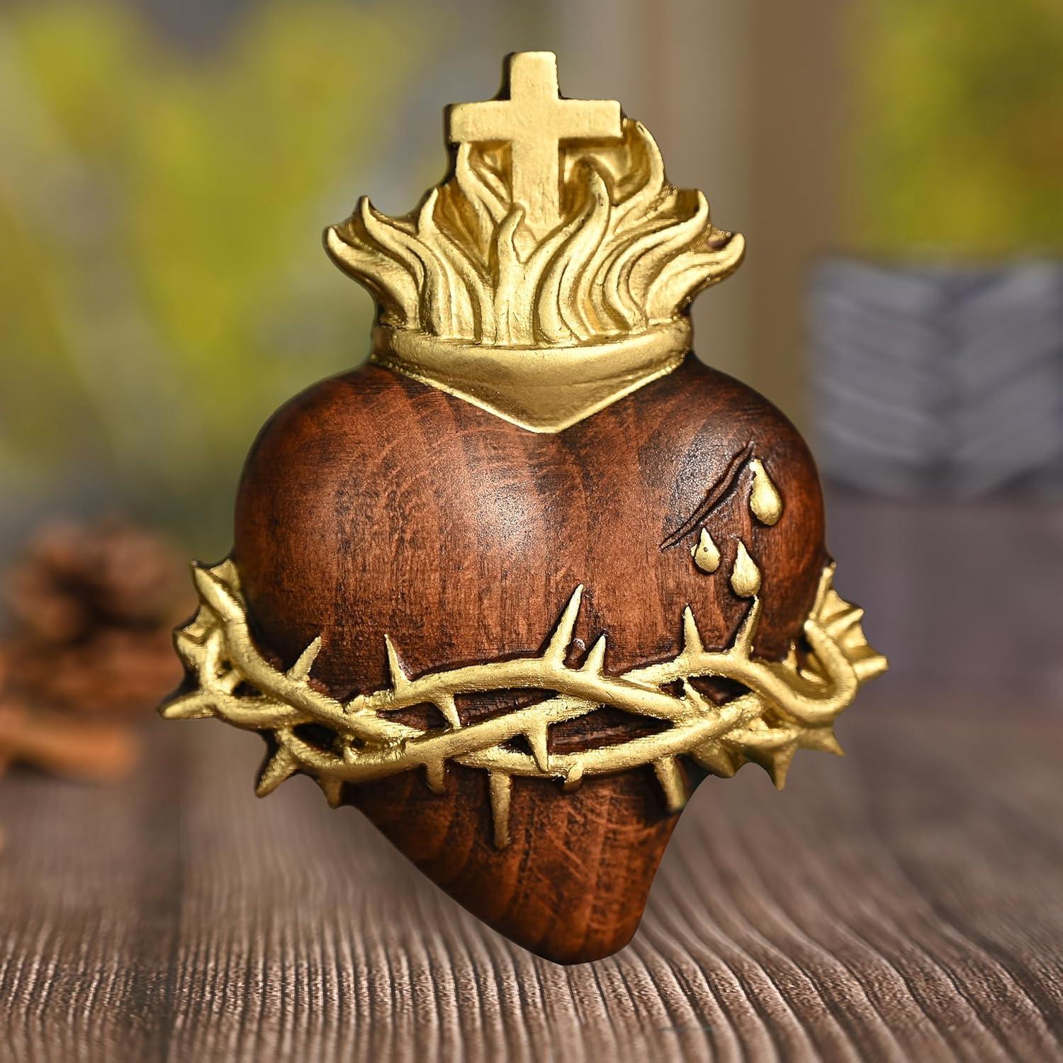 Our Review of bgcarpenter's Handmade Three Sacred Hearts Wall Decor