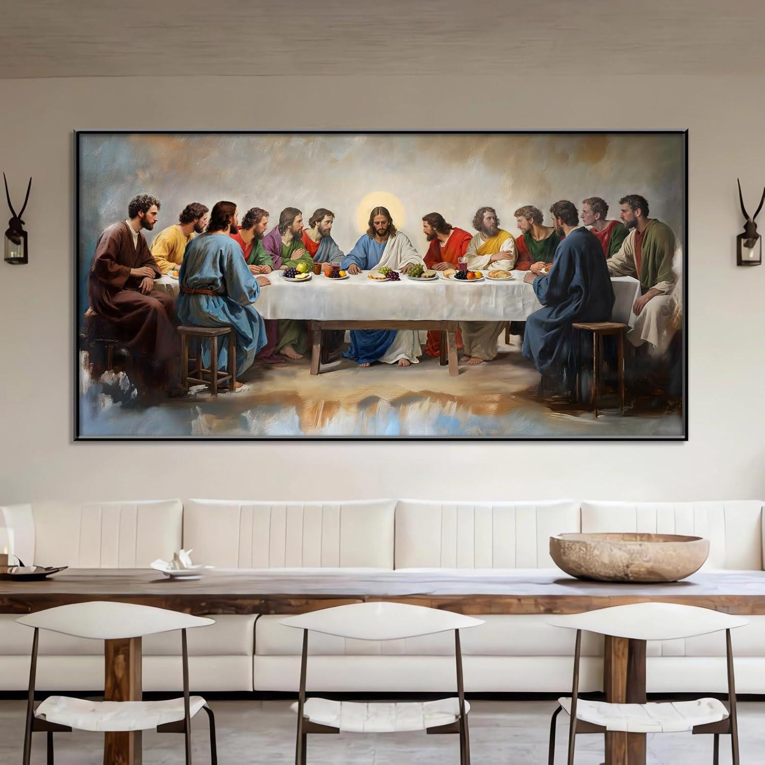 Our Review of The Last Supper Canvas: Elegant Christian Wall Art