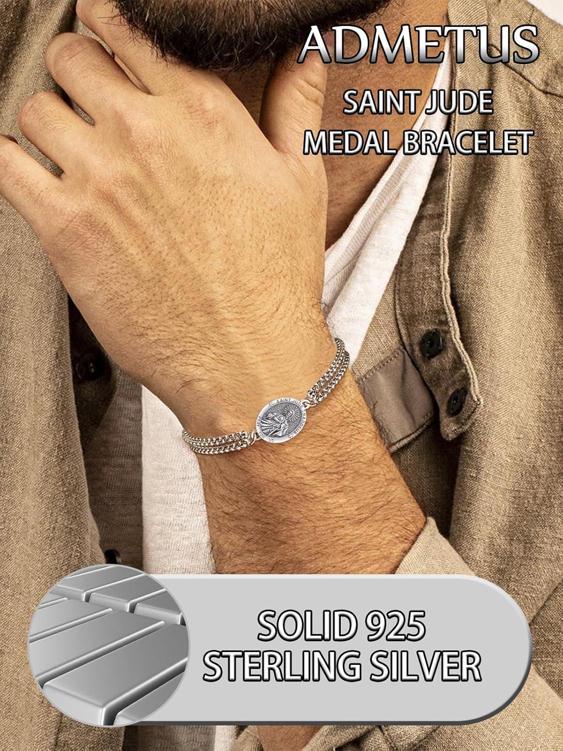Our Review of ADMETUS ⁣925 Sterling Silver Patron Saint⁢ Bracelets