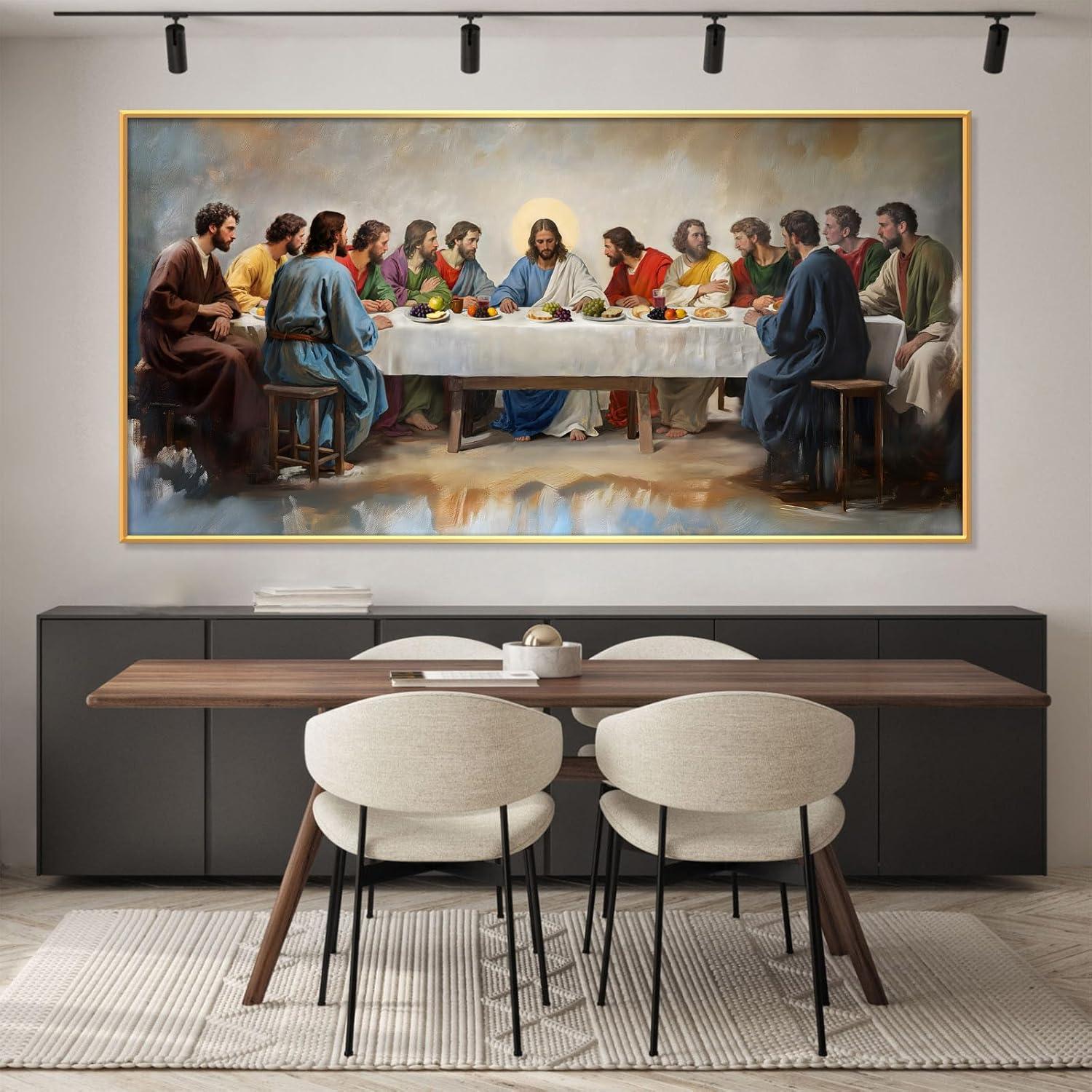 our Review of The Last Supper Canvas: Elegant Christian Wall Art
