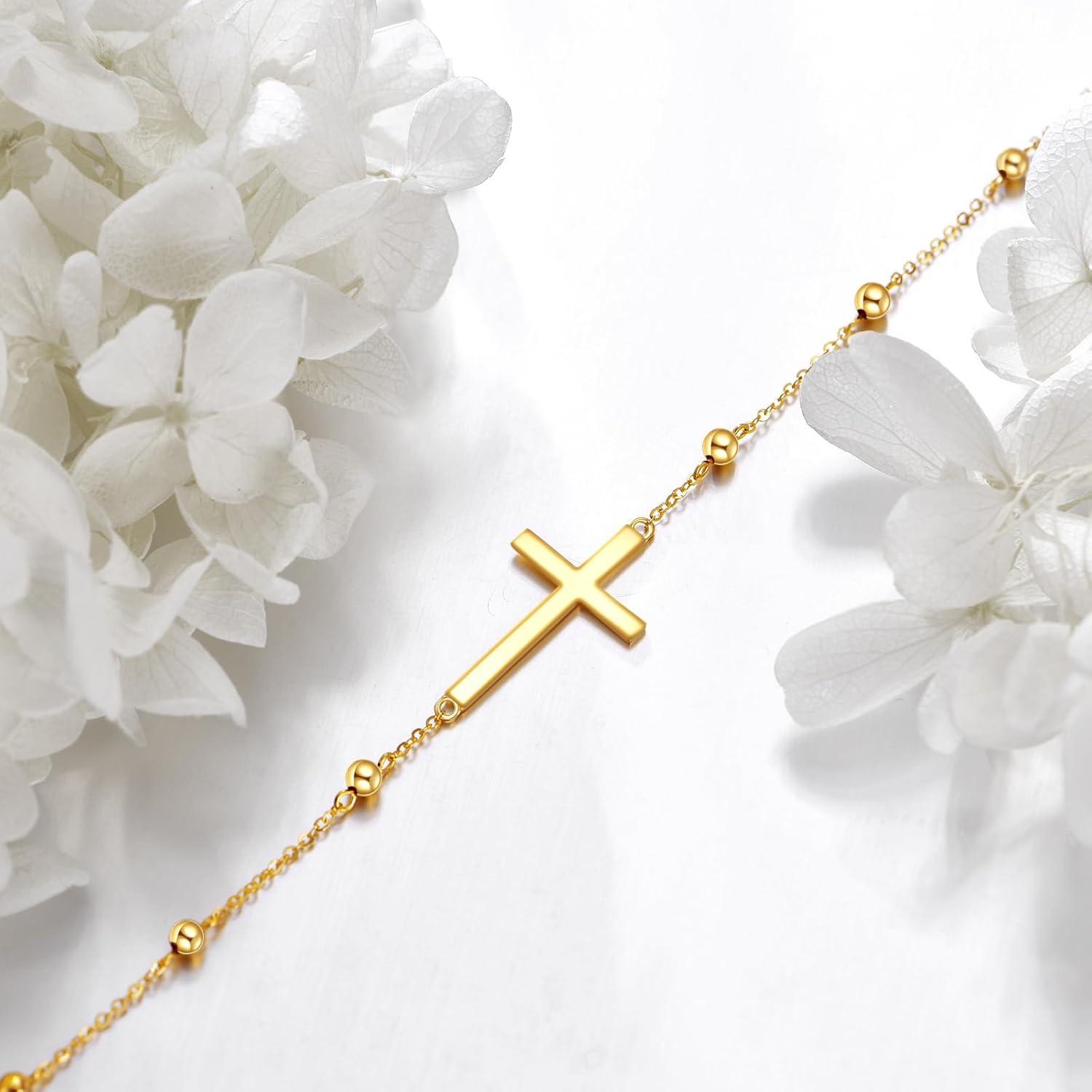 Our Honest⁤ Take on the⁣ KECHO 14k Gold⁤ Cross ⁤Bracelet for Women