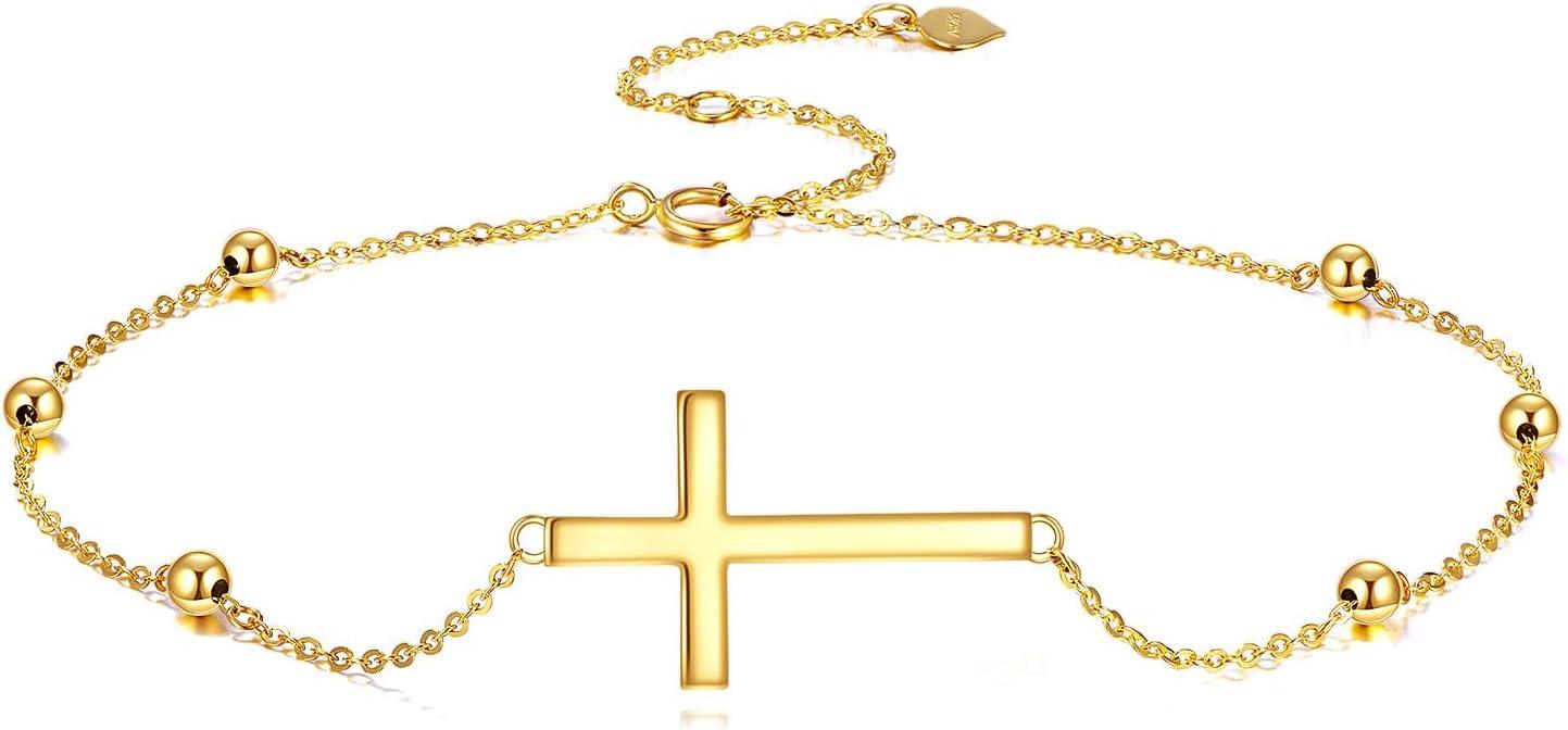Our Honest Take on⁤ the KECHO 14k Gold Cross Bracelet for Women