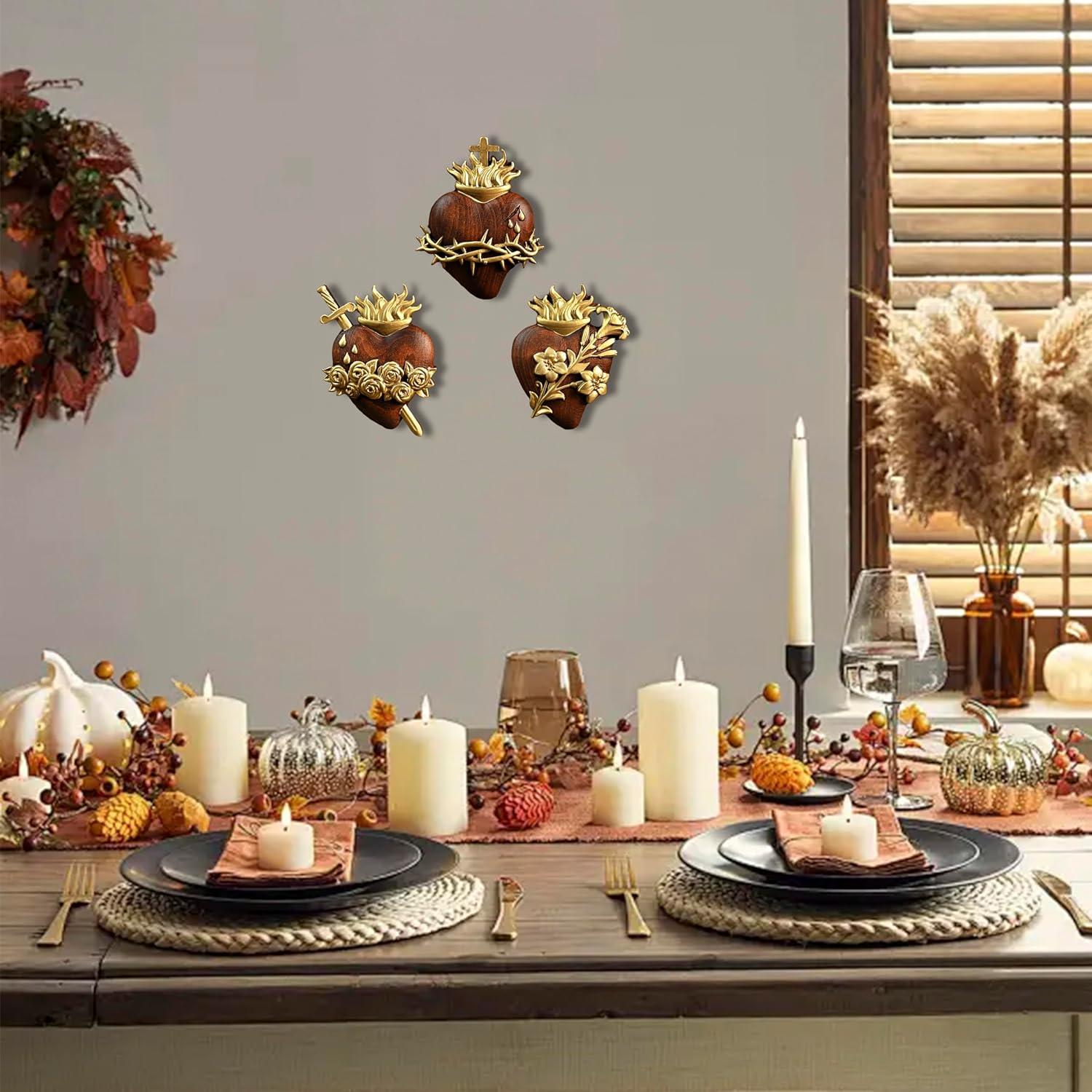 Our⁤ Review of bgcarpenter's Handmade Three Sacred Hearts Wall decor