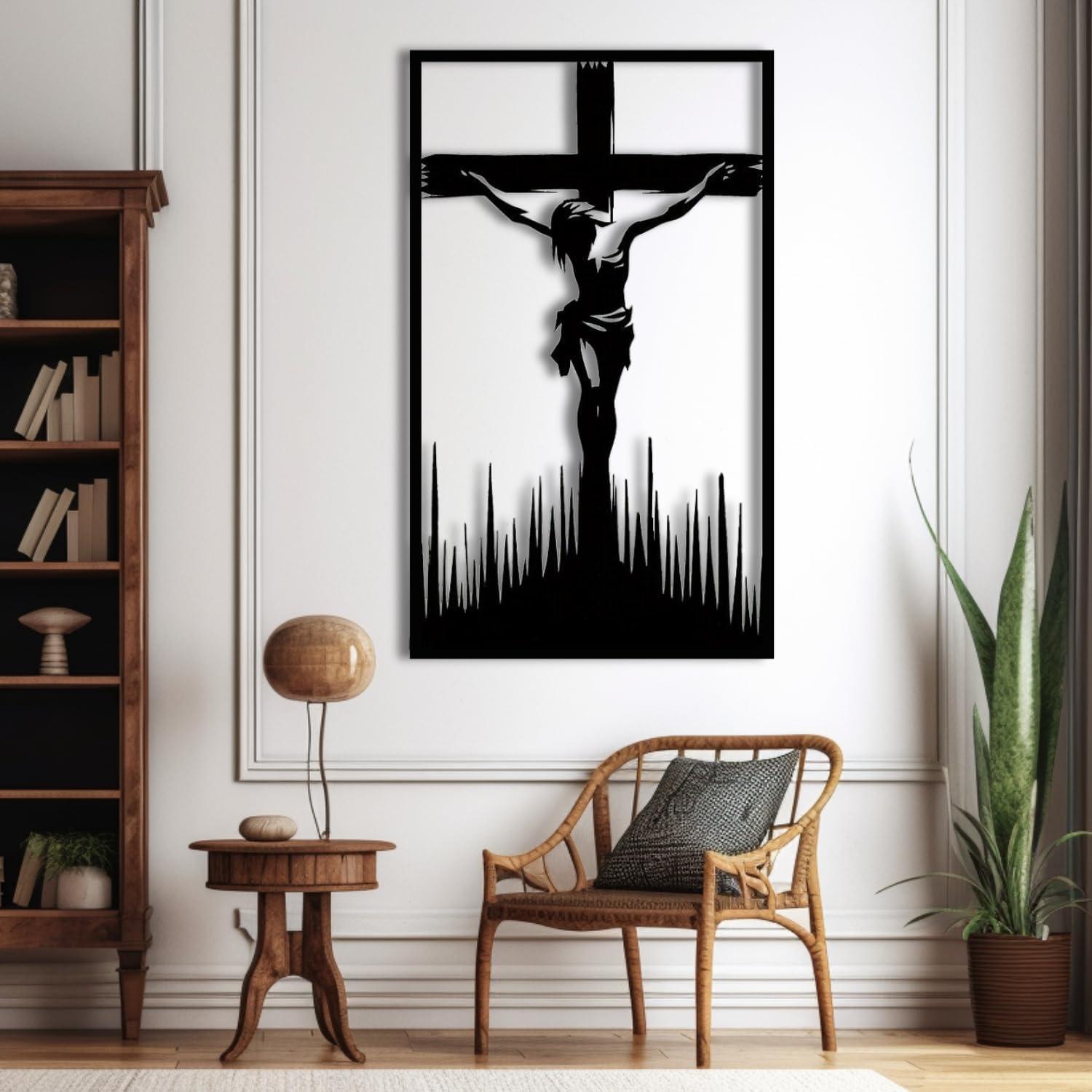 Why We love the XXQ Black Jesus Cross: stylish, Faithful Decor