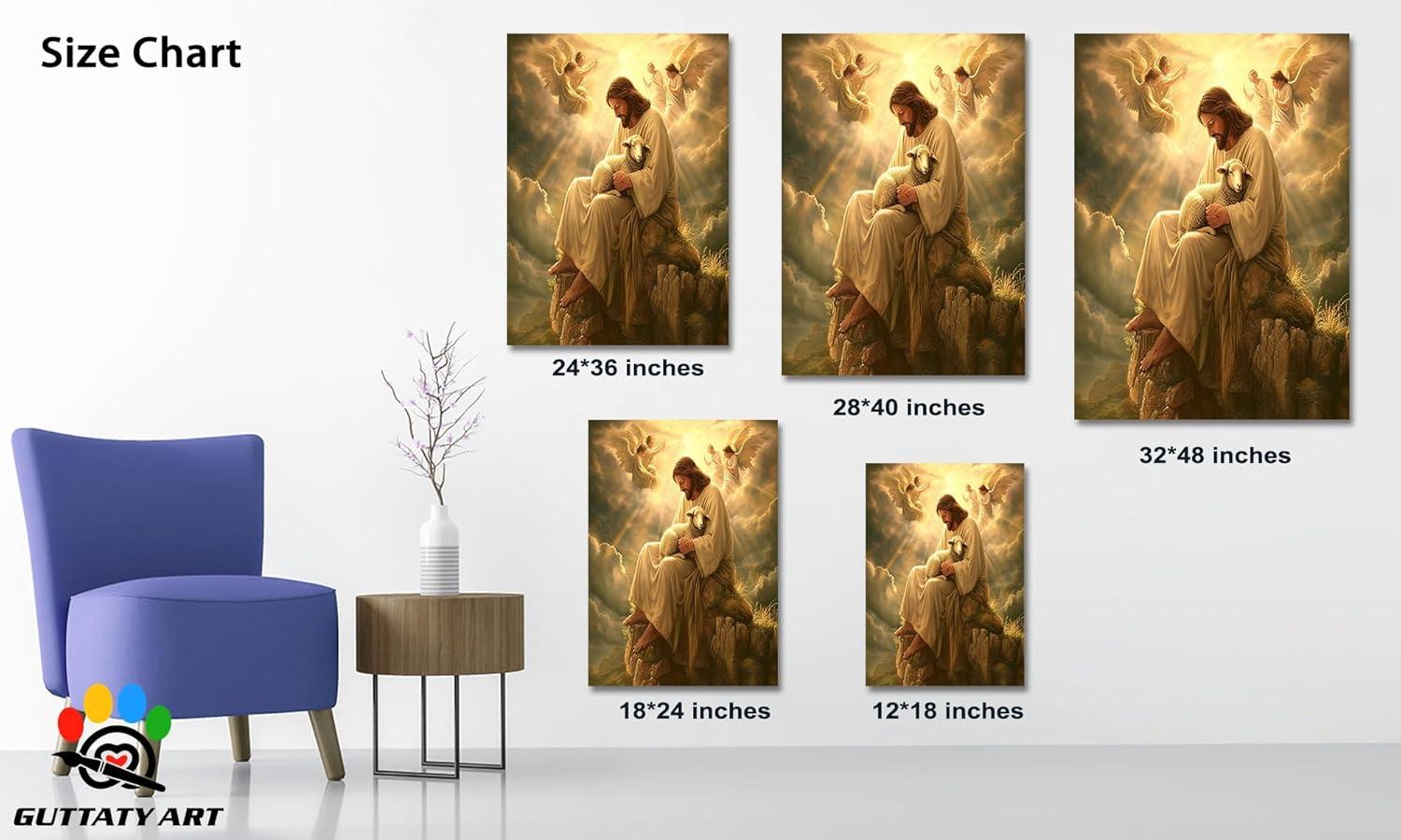 Our Review of the Jesus and Lamb Canvas: Inspiring Easter Decor