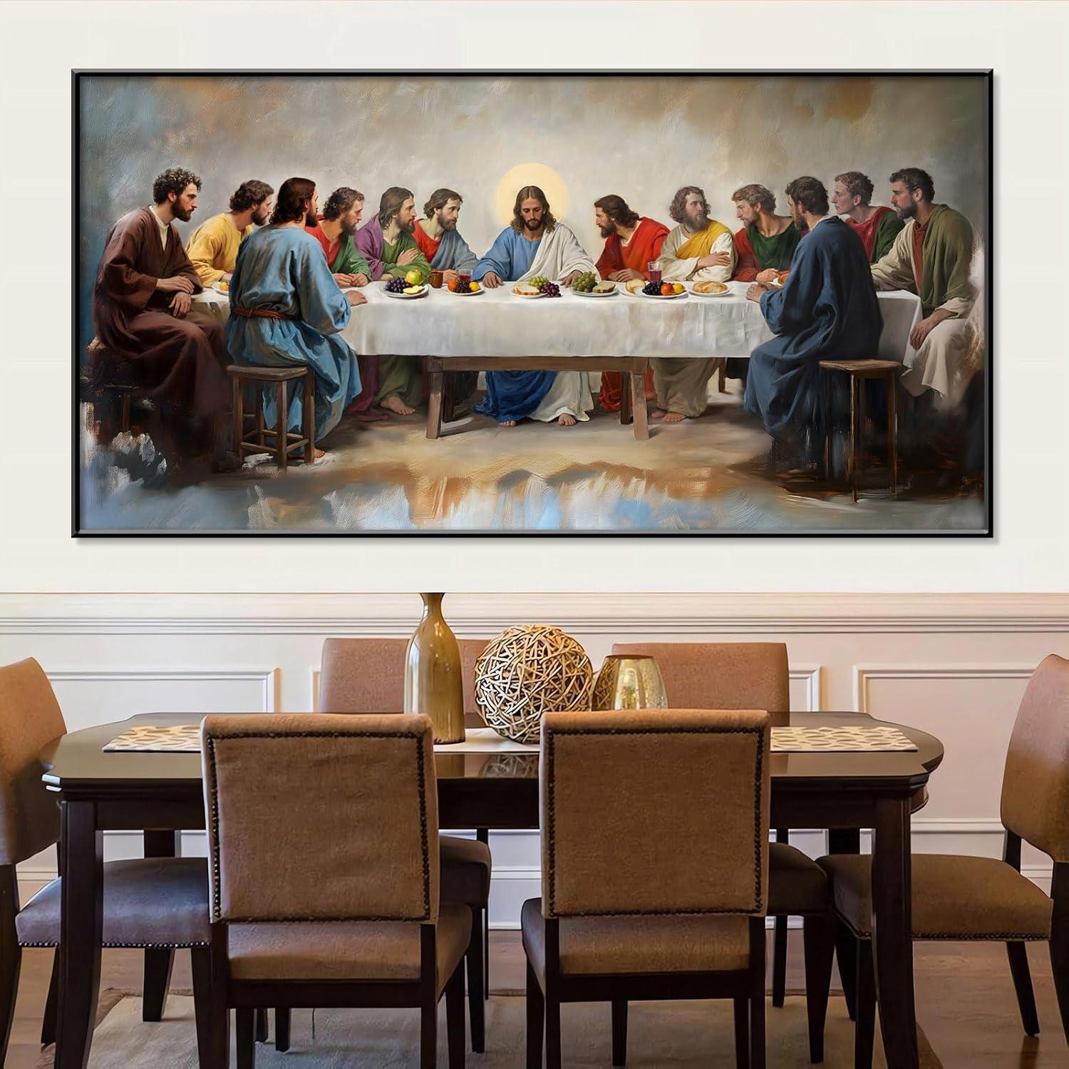 Our Review of The Last Supper Canvas: Elegant Christian Wall Art