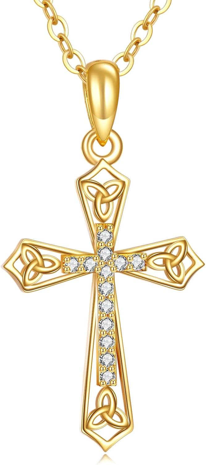 Our Honest Review of the DOVRAN Real Gold Celtic Cross Necklace