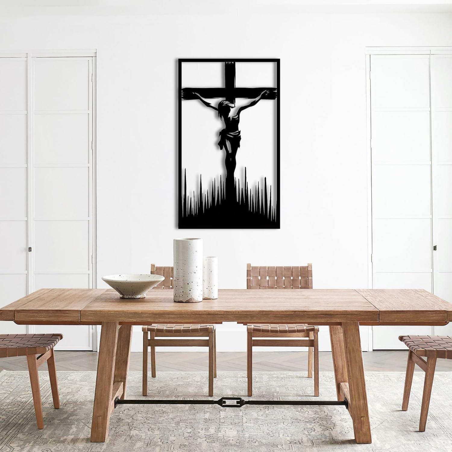 Why We love the XXQ Black Jesus Cross: Stylish, Faithful Decor