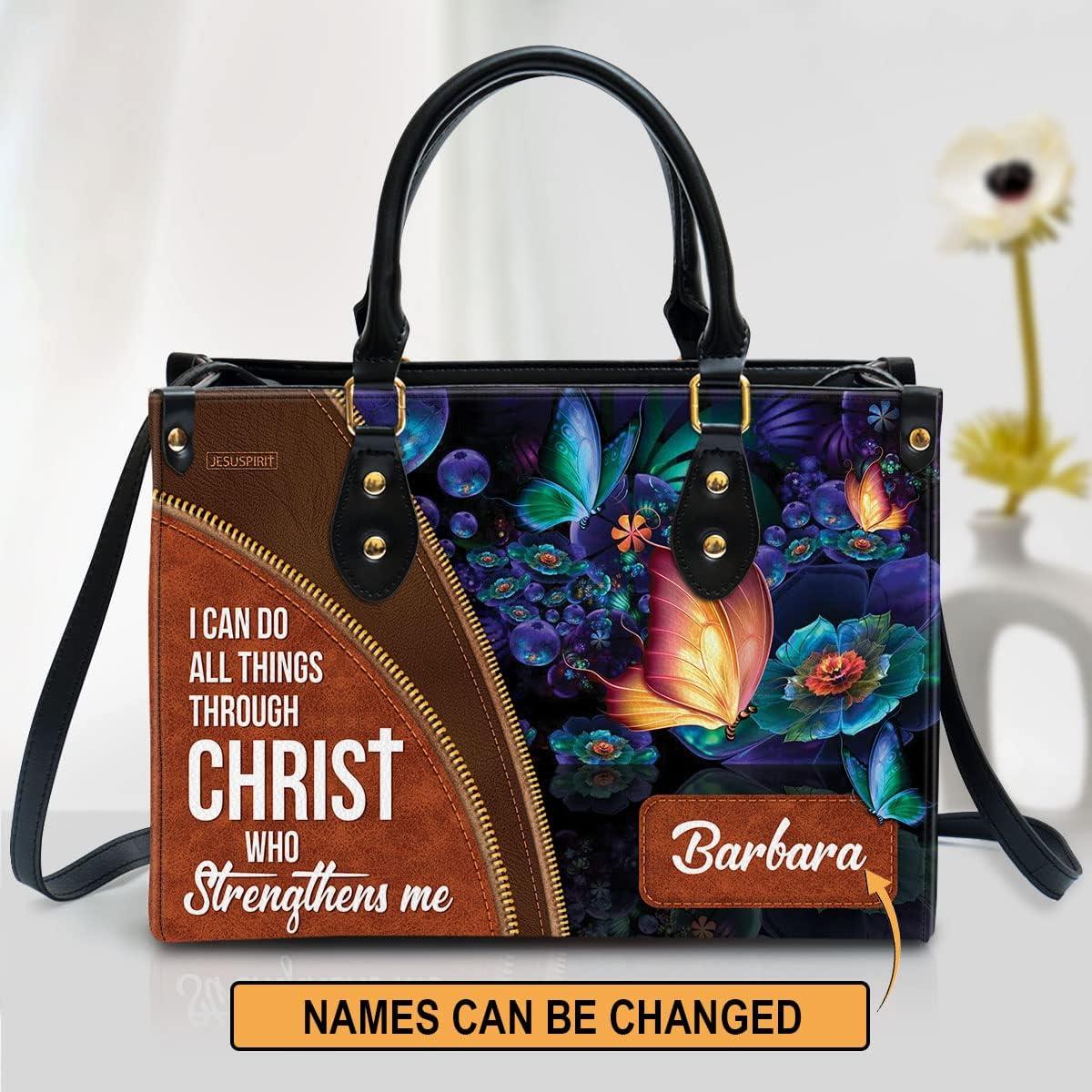 Our Review of Jesuspirit⁤ Custom Name Leather Handbags for Women