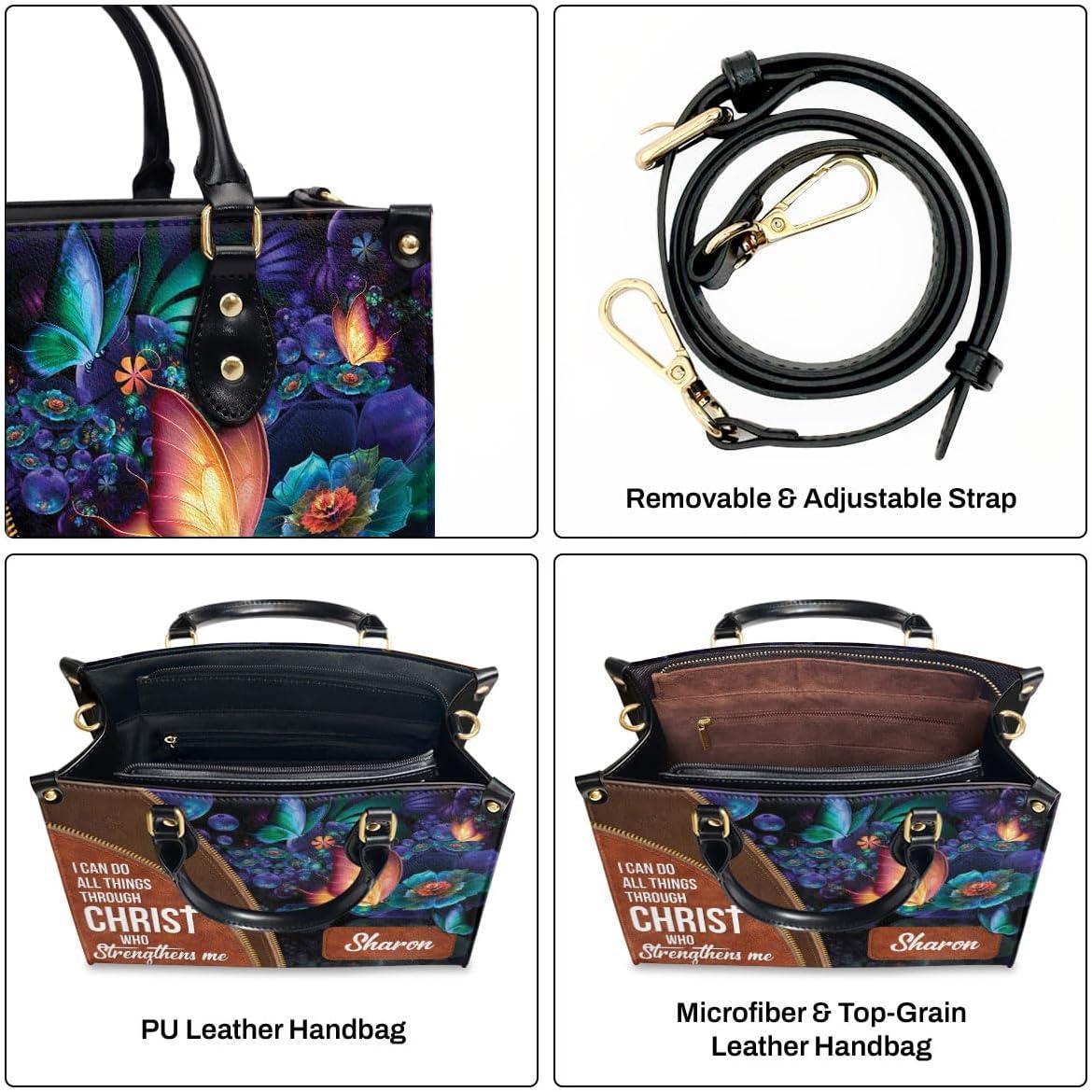 Our Review of ⁤Jesuspirit⁢ Custom Name Leather Handbags for ‌Women