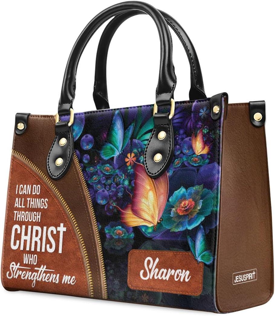 Our Review of Jesuspirit Custom Name Leather Handbags for Women