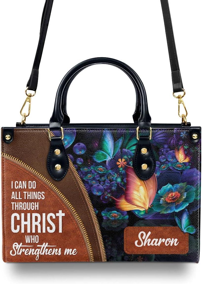Our Review of Jesuspirit custom Name Leather Handbags for Women