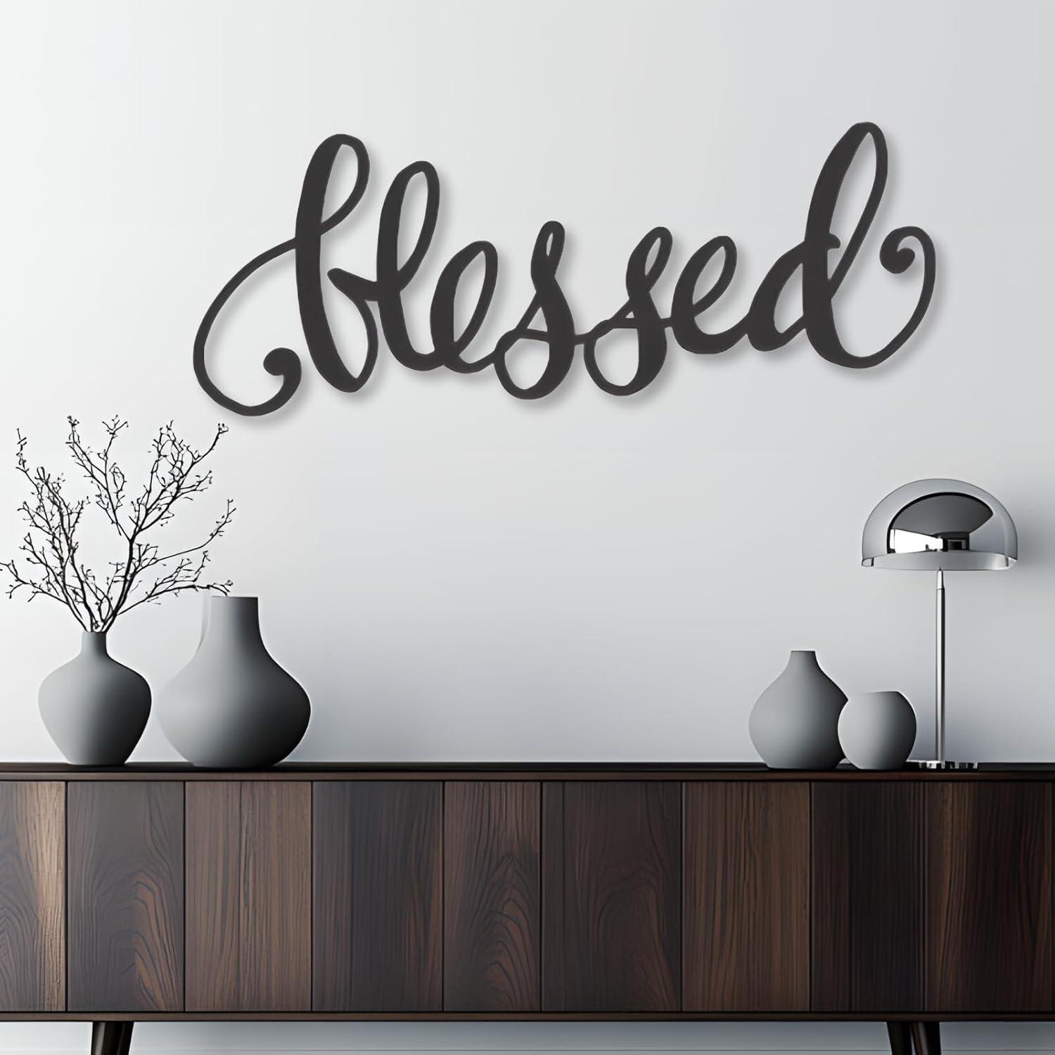 Our Honest Review of the Kuestboy Blessed Metal Wall Art Decor