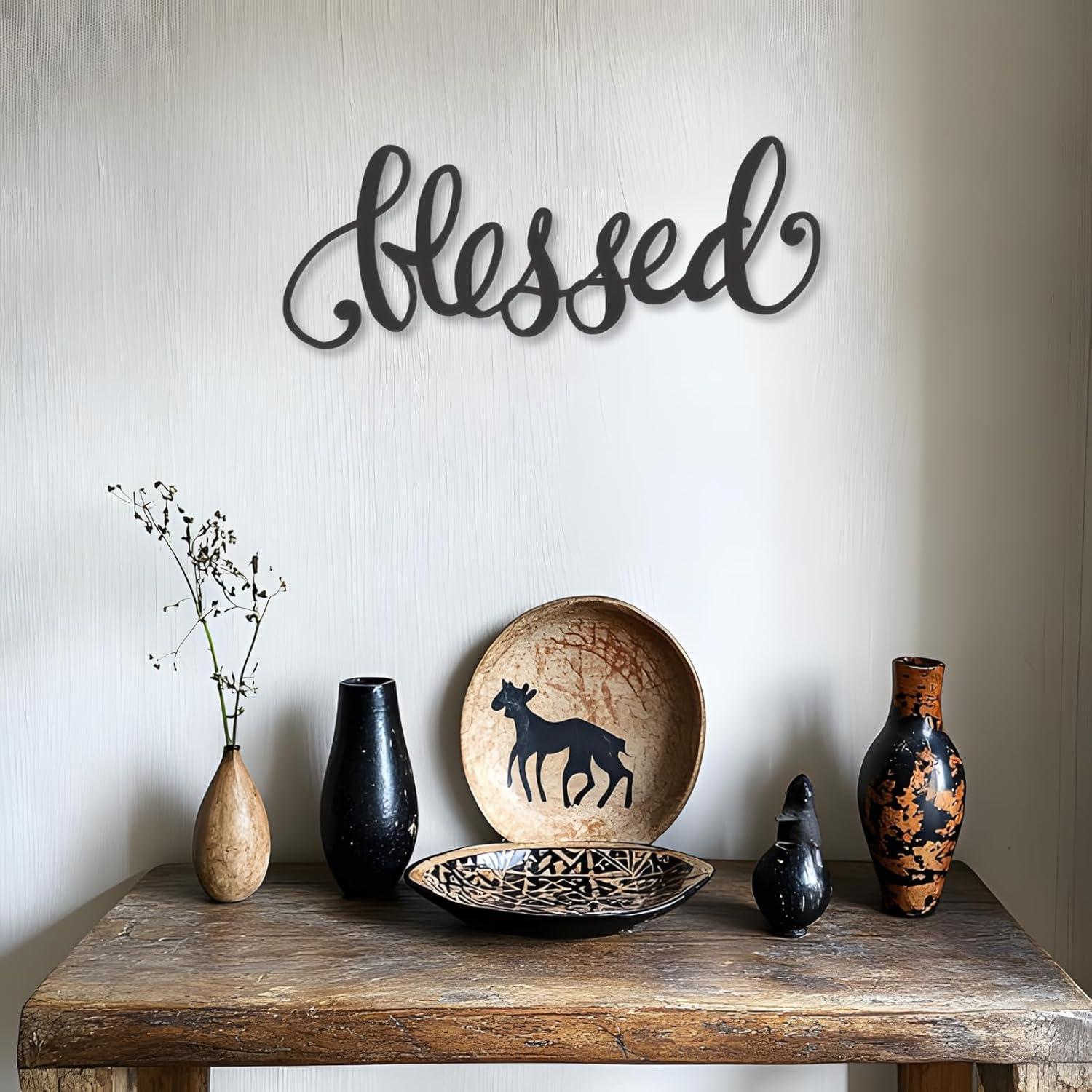 Our Honest Review of the Kuestboy Blessed Metal Wall Art Decor