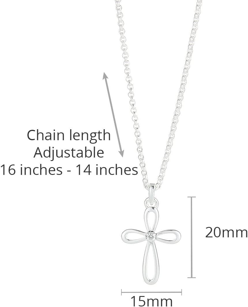 Our Review of ‍the Molly B London Sterling Silver Diamond Cross Necklace