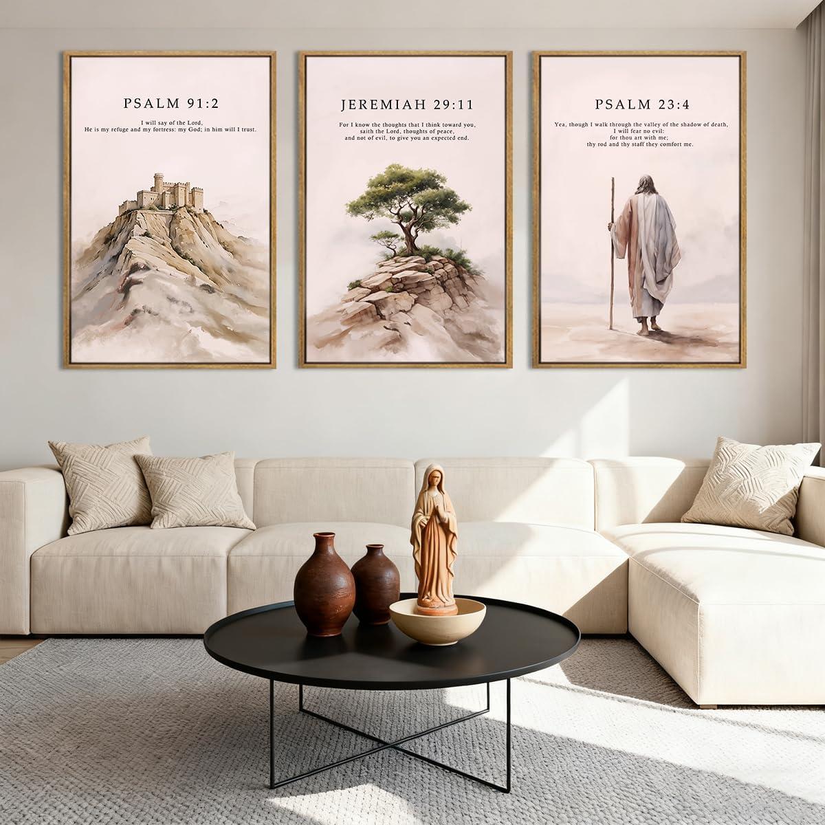 Our Review: IARTTOP Large Christian Easter Canvas Wall Art Set