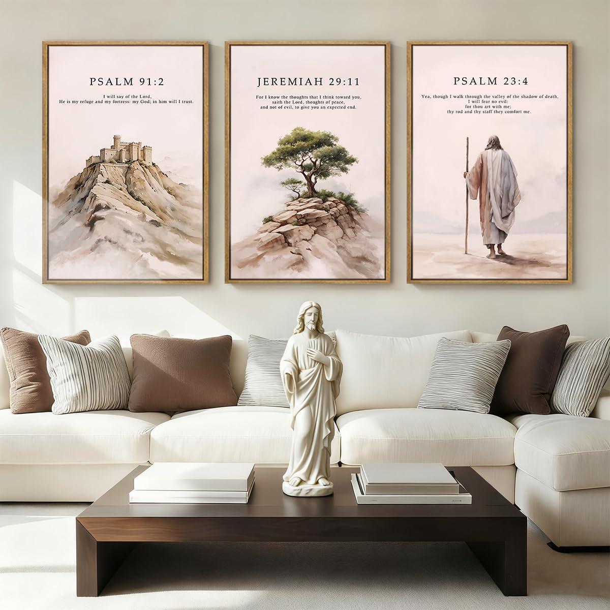 Our Review: IARTTOP Large Christian Easter Canvas Wall Art Set